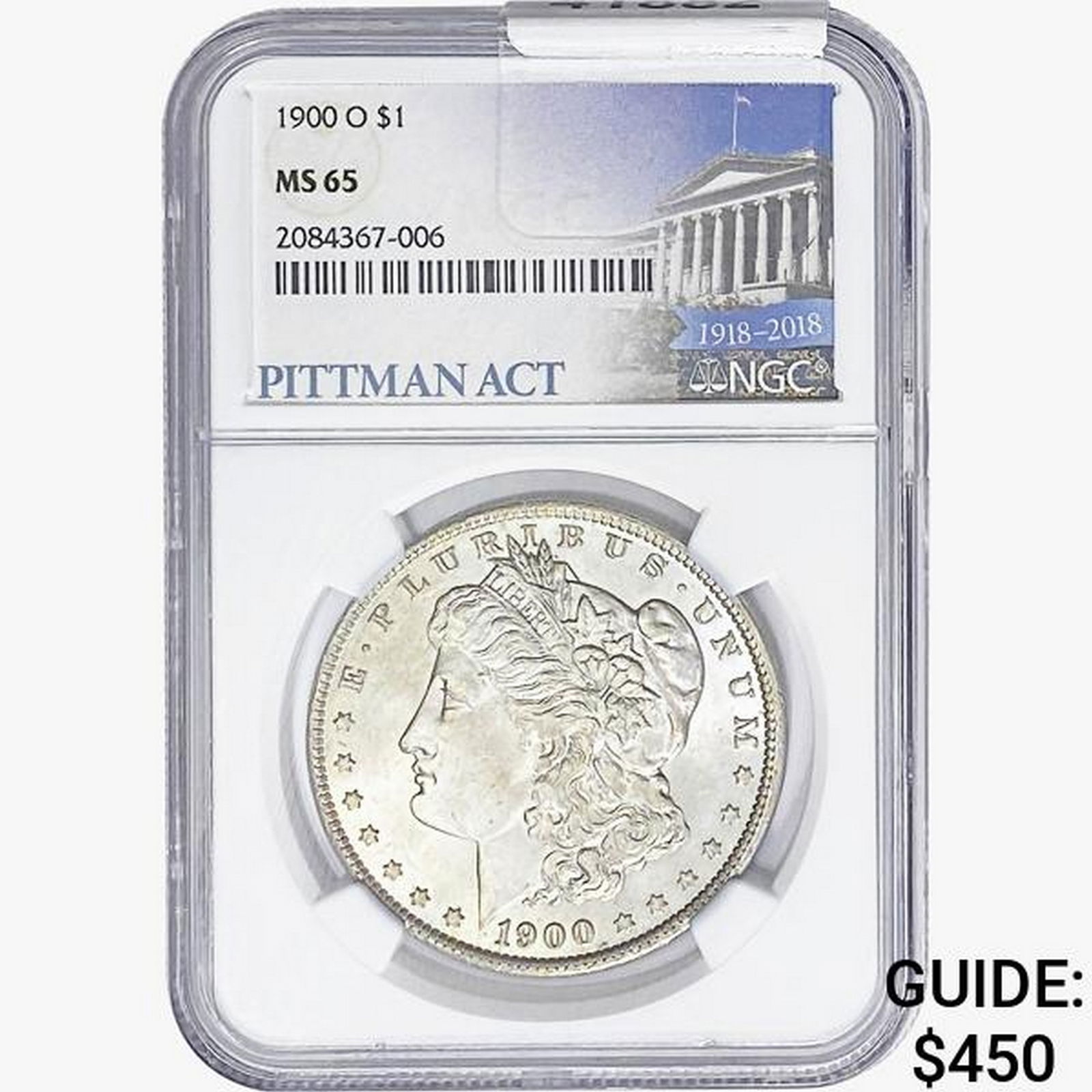 1900-O Morgan Silver Dollar NGC MS65 (1 of 2)