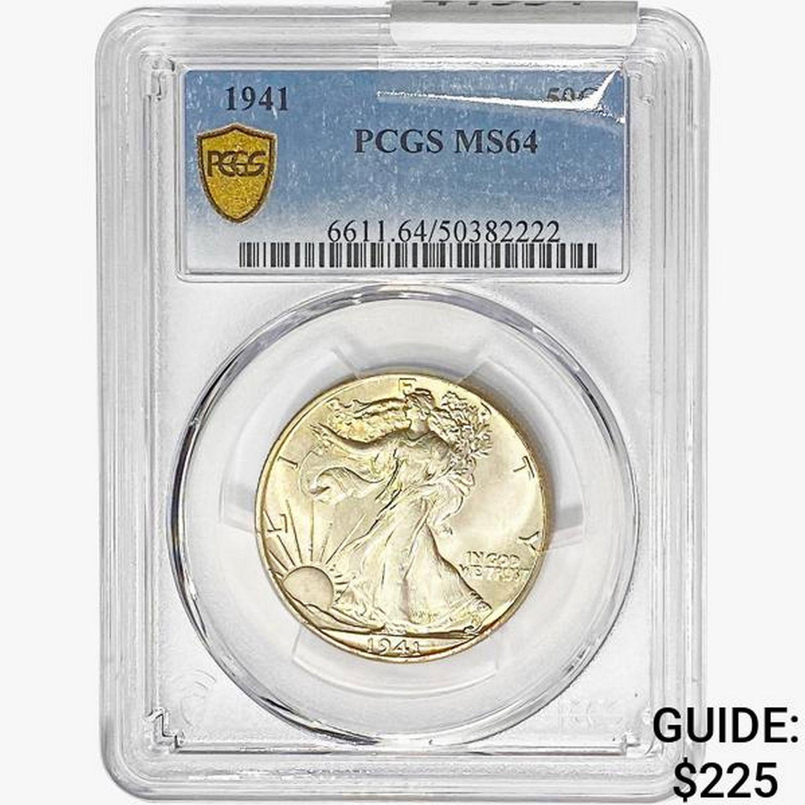 1941 Walking Liberty Half Dollar PCGS MS64 (1 of 2)
