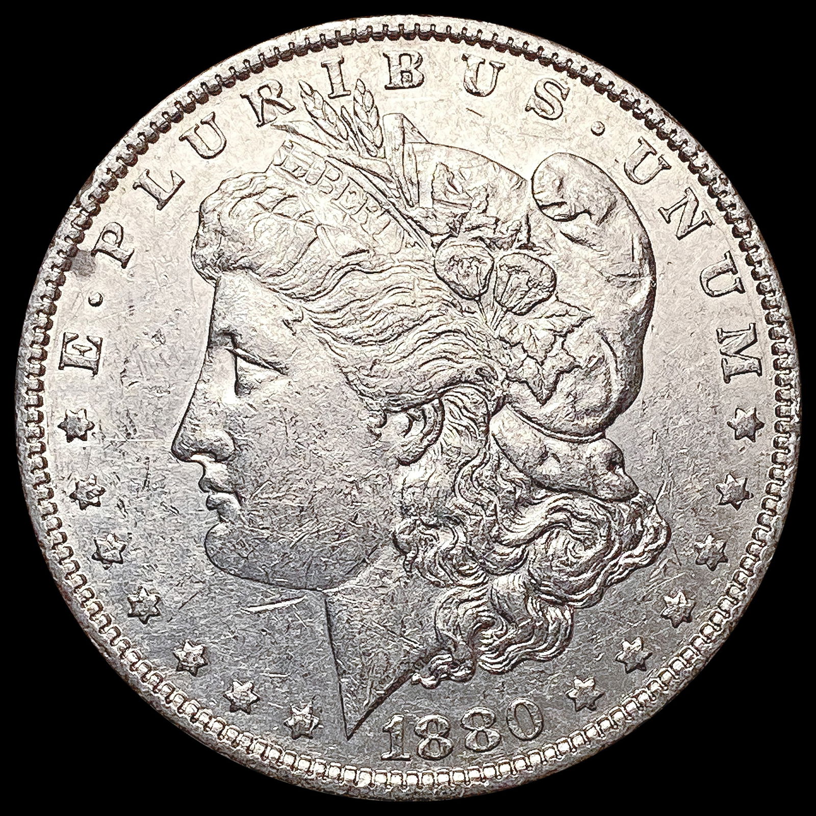 1880-O Morgan Silver Dollar HIGH GRADE (1 of 2)