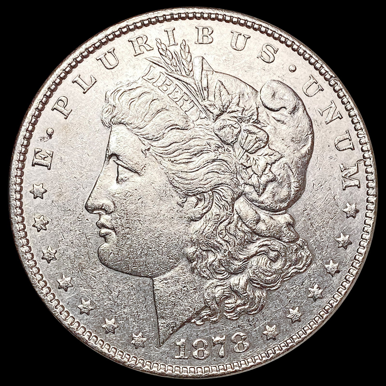 1878 Morgan Silver Dollar CLOSELY UNCIRCULATED (1 of 2)