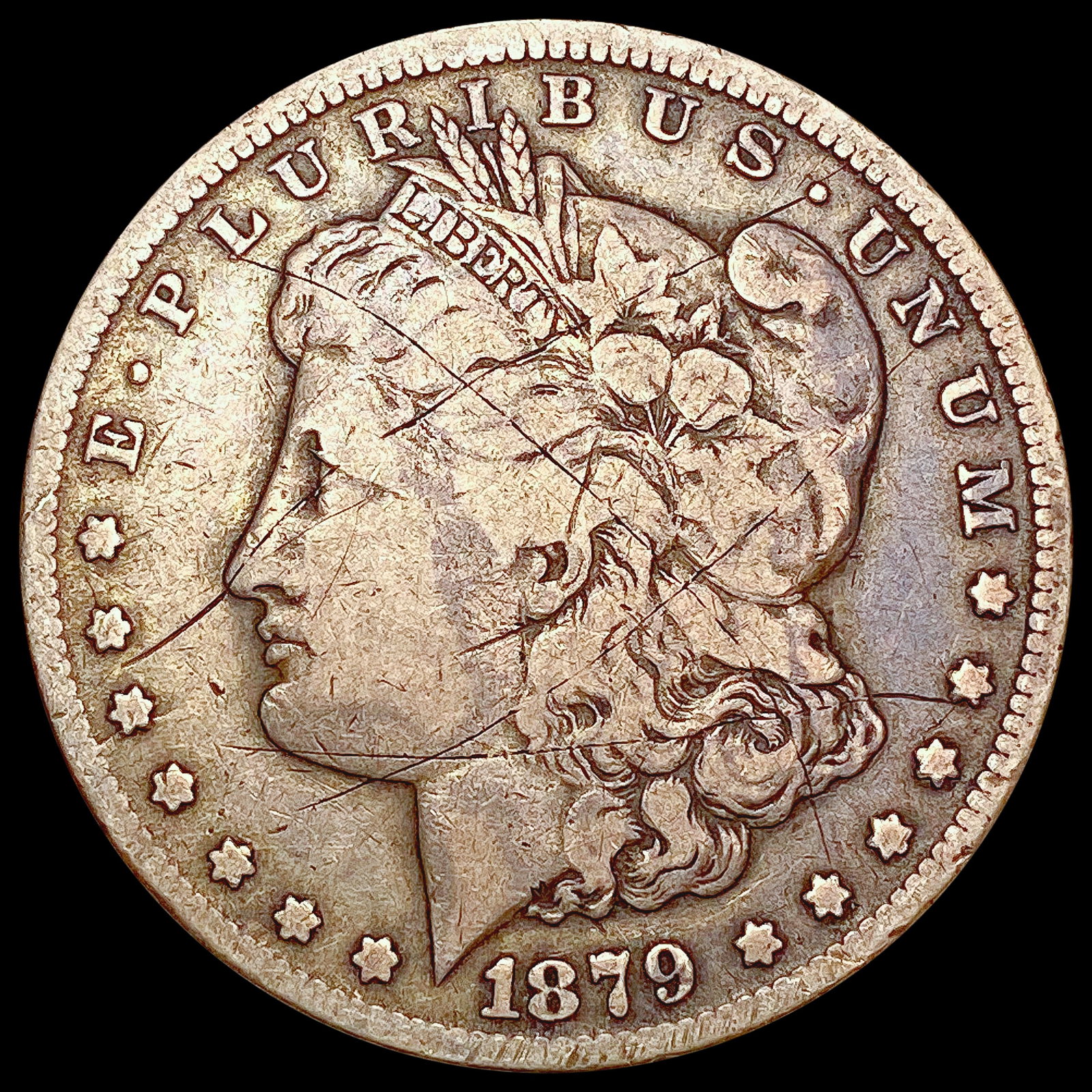1879-CC Morgan Silver Dollar NICELY CIRCULATED: 1879-CC Morgan Silver Dollar NICELY CIRCULATED