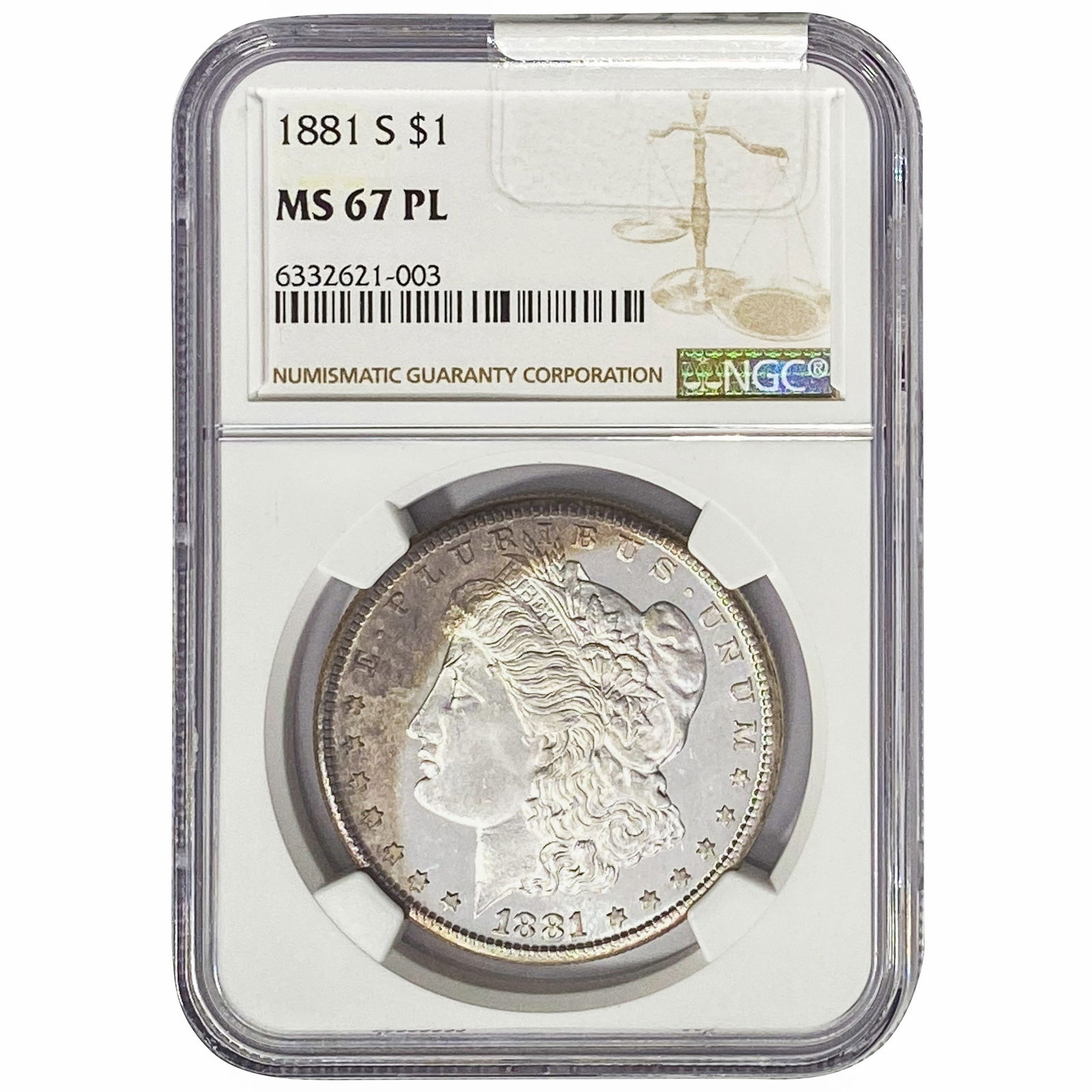 1881-S Morgan Silver Dollar NGC MS67 PL (1 of 2)