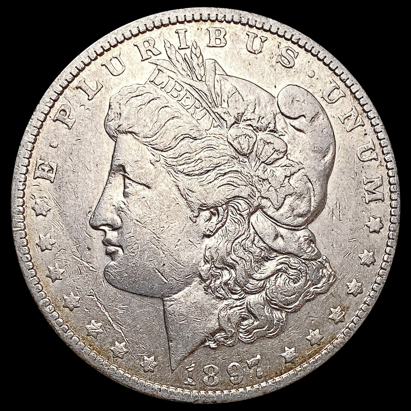 1897-O Morgan Silver Dollar HIGH GRADE (1 of 2)