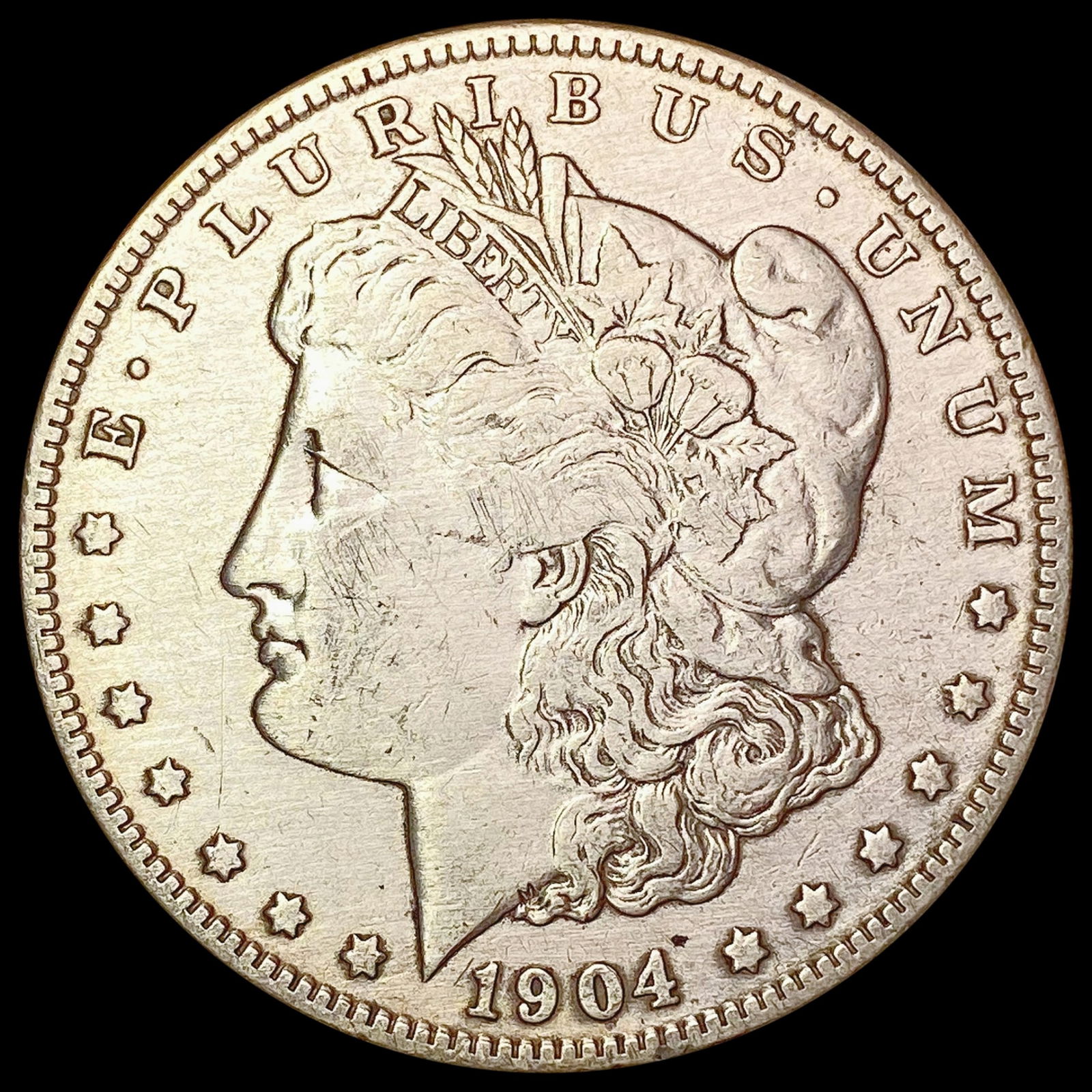 1904-S Morgan Silver Dollar NEARLY UNCIRCULATED (1 of 2)