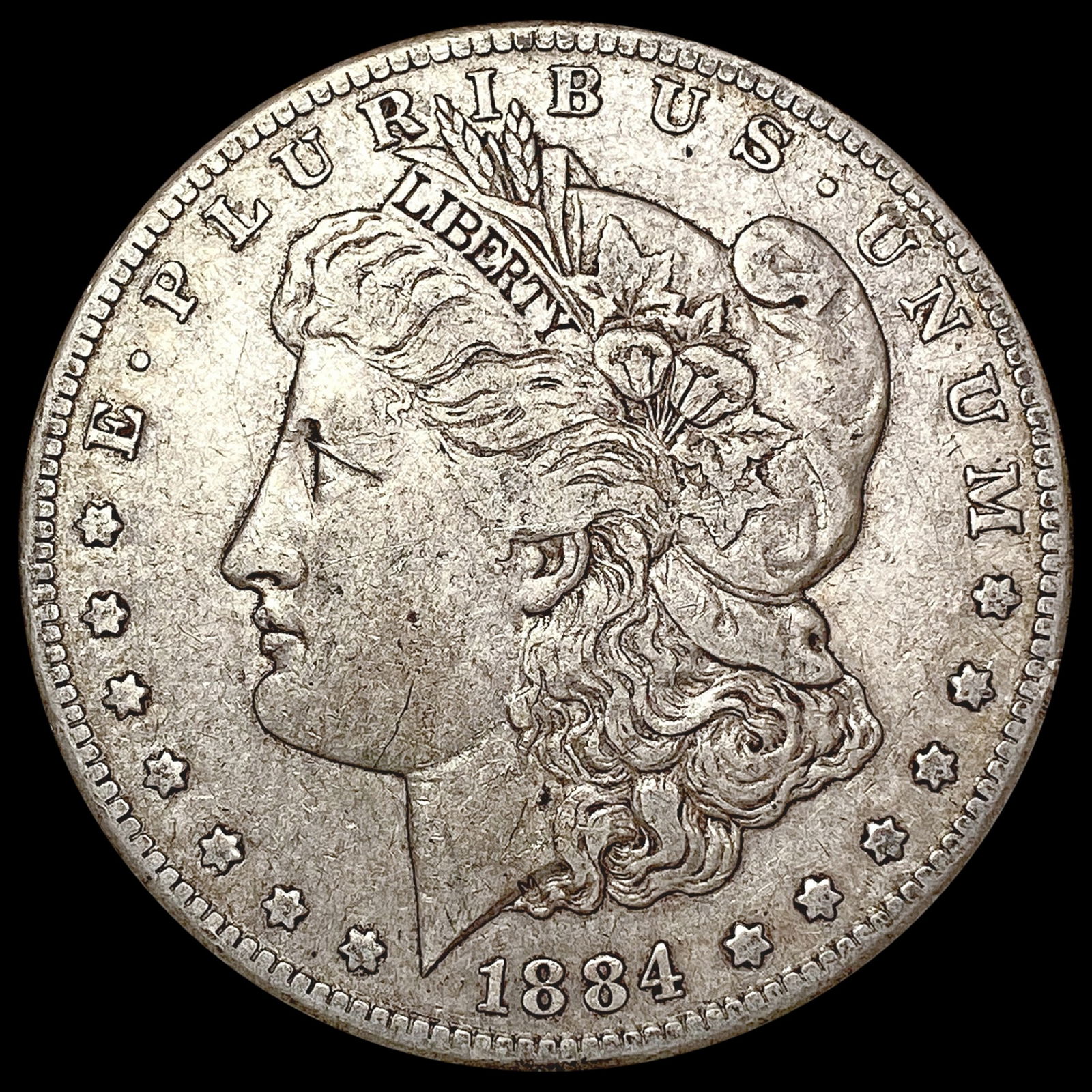 1884-S Morgan Silver Dollar LIGHTLY CIRCULATED (1 of 2)