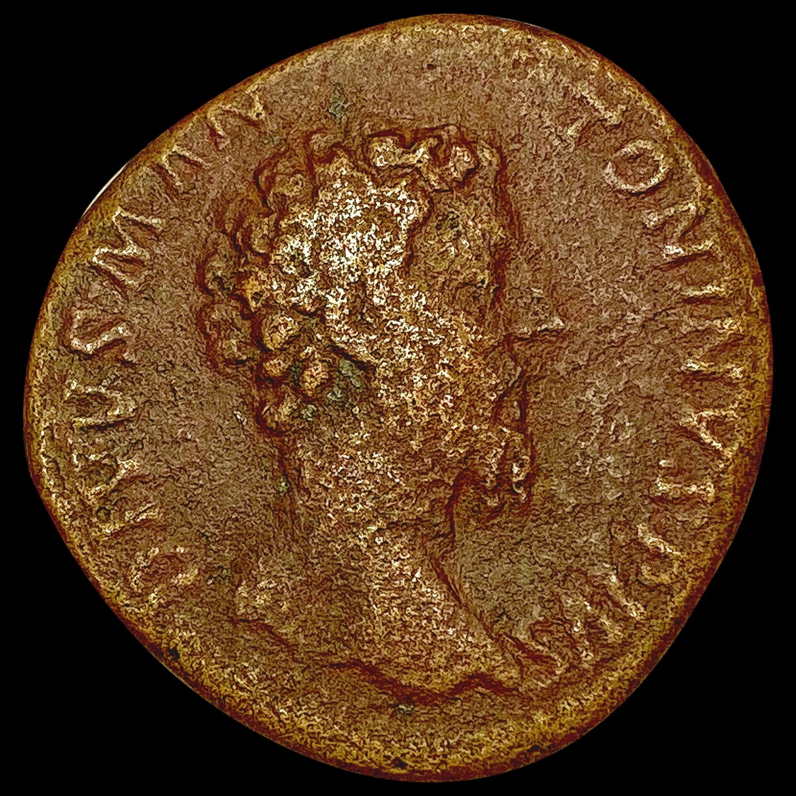 Ancient Roman Copper Coin NICELY CIRCULATED (1 of 2)