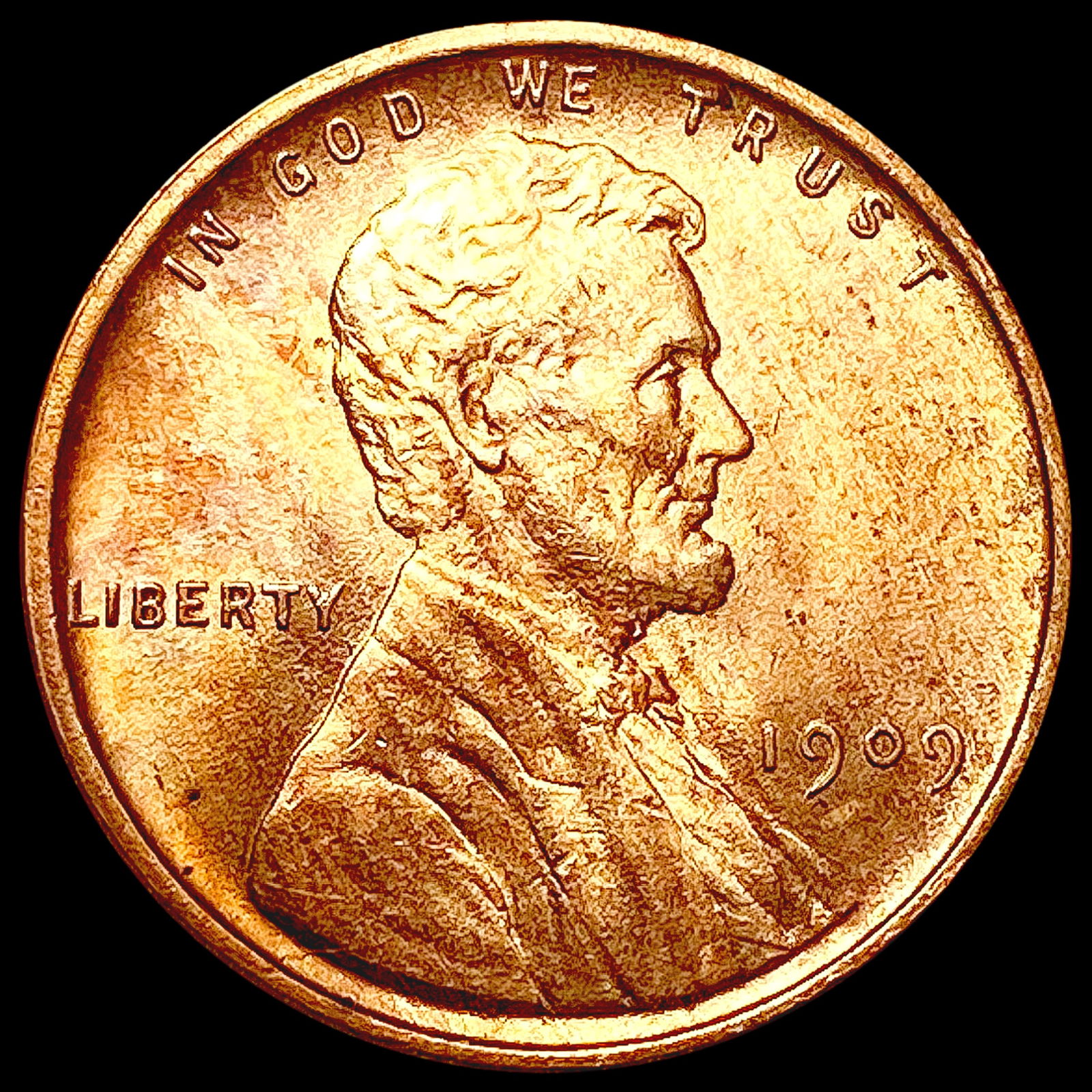 1909 VDB RB Wheat Cent UNCIRCULATED (1 of 2)