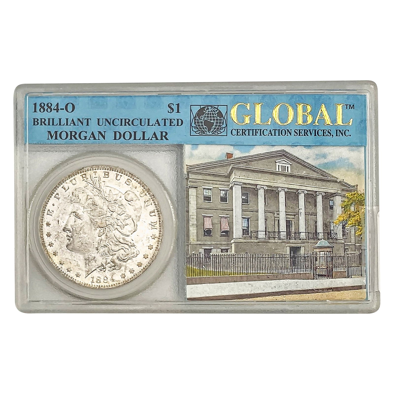 1884-O Morgan Silver Dollar GCS BU (1 of 2)