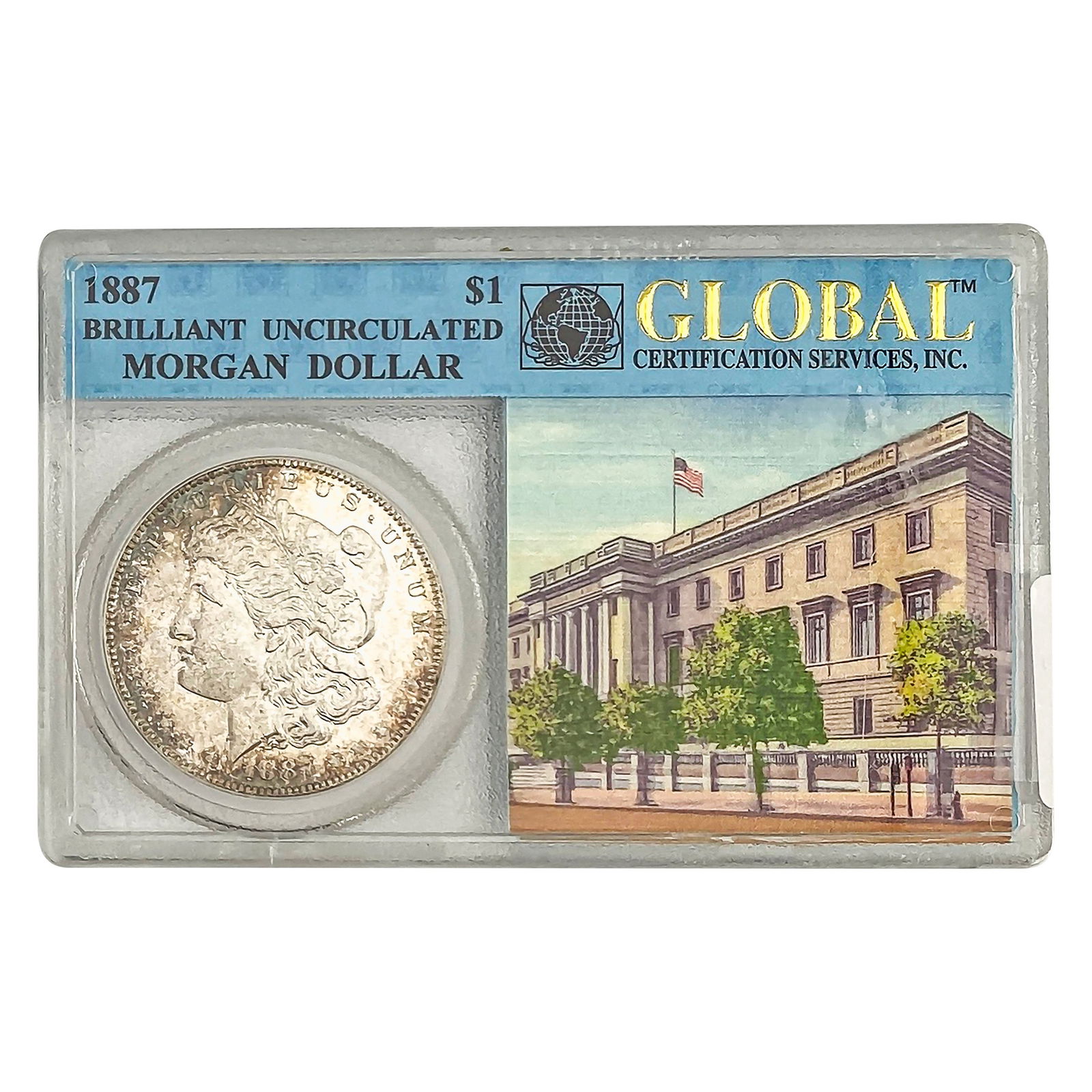 1887 Morgan Silver Dollar GCS BU (1 of 2)