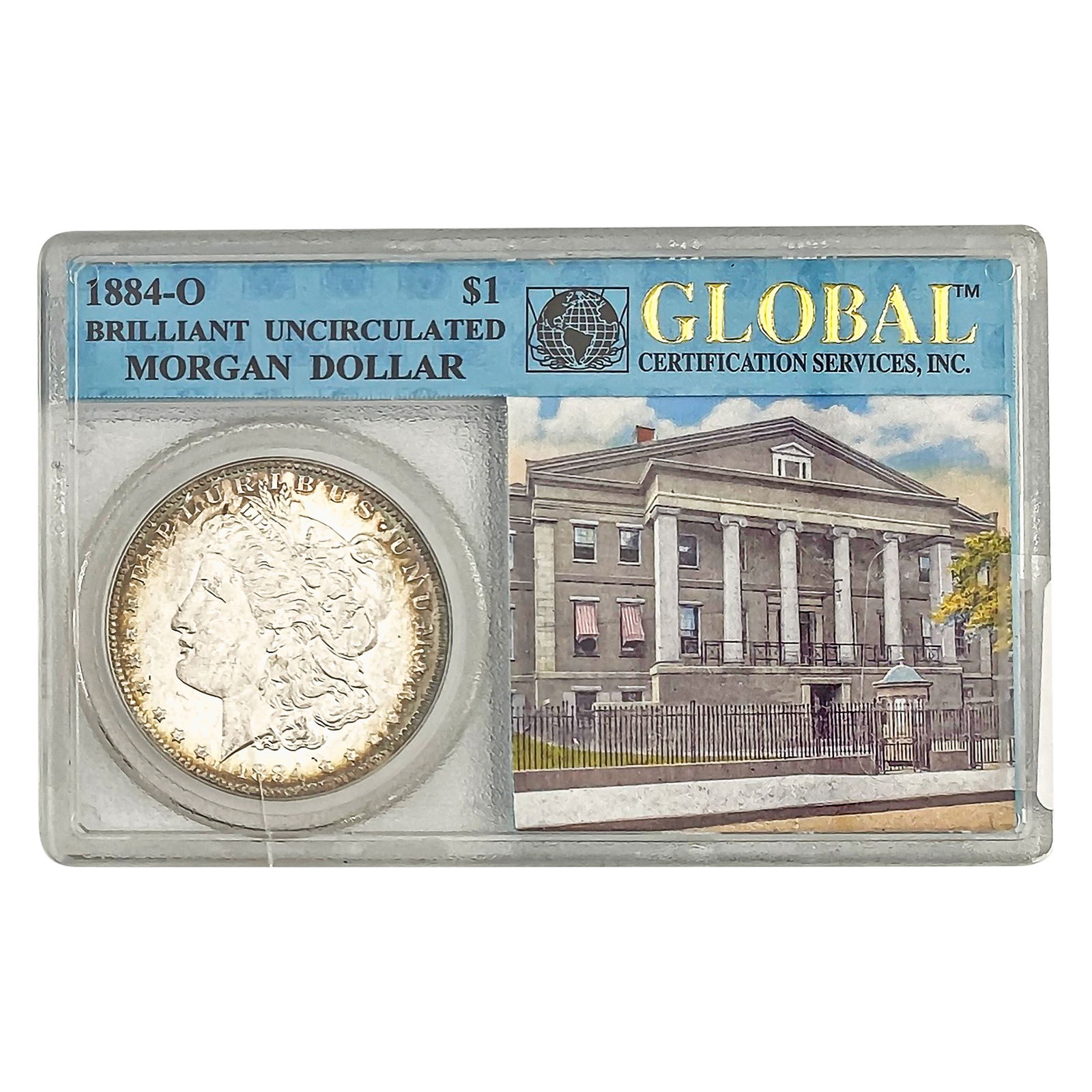 1884-O Morgan Silver Dollar GCS BU (1 of 2)