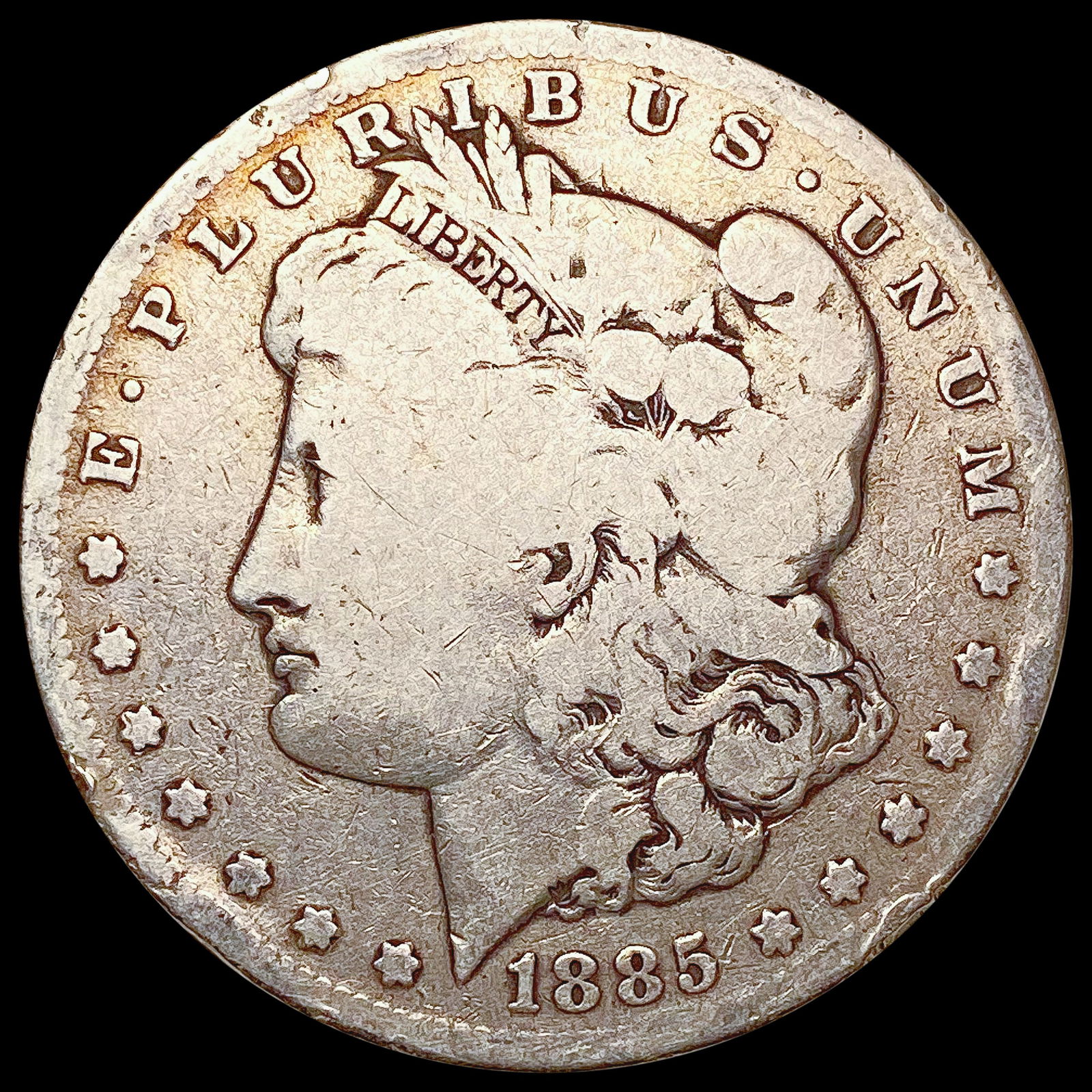 1885-S Morgan Silver Dollar NICELY CIRCULATED (1 of 2)