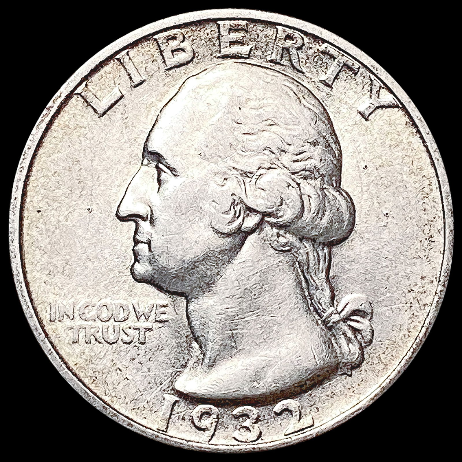 1932 Washington Silver Quarter CLOSELY UNCIRCULATE (1 of 2)