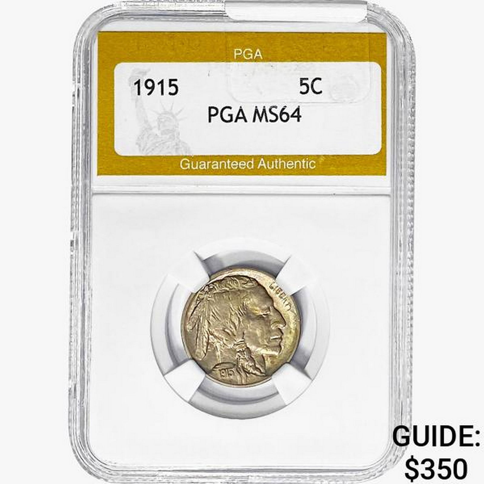 1915 Buffalo Nickel PGA MS64 (1 of 2)