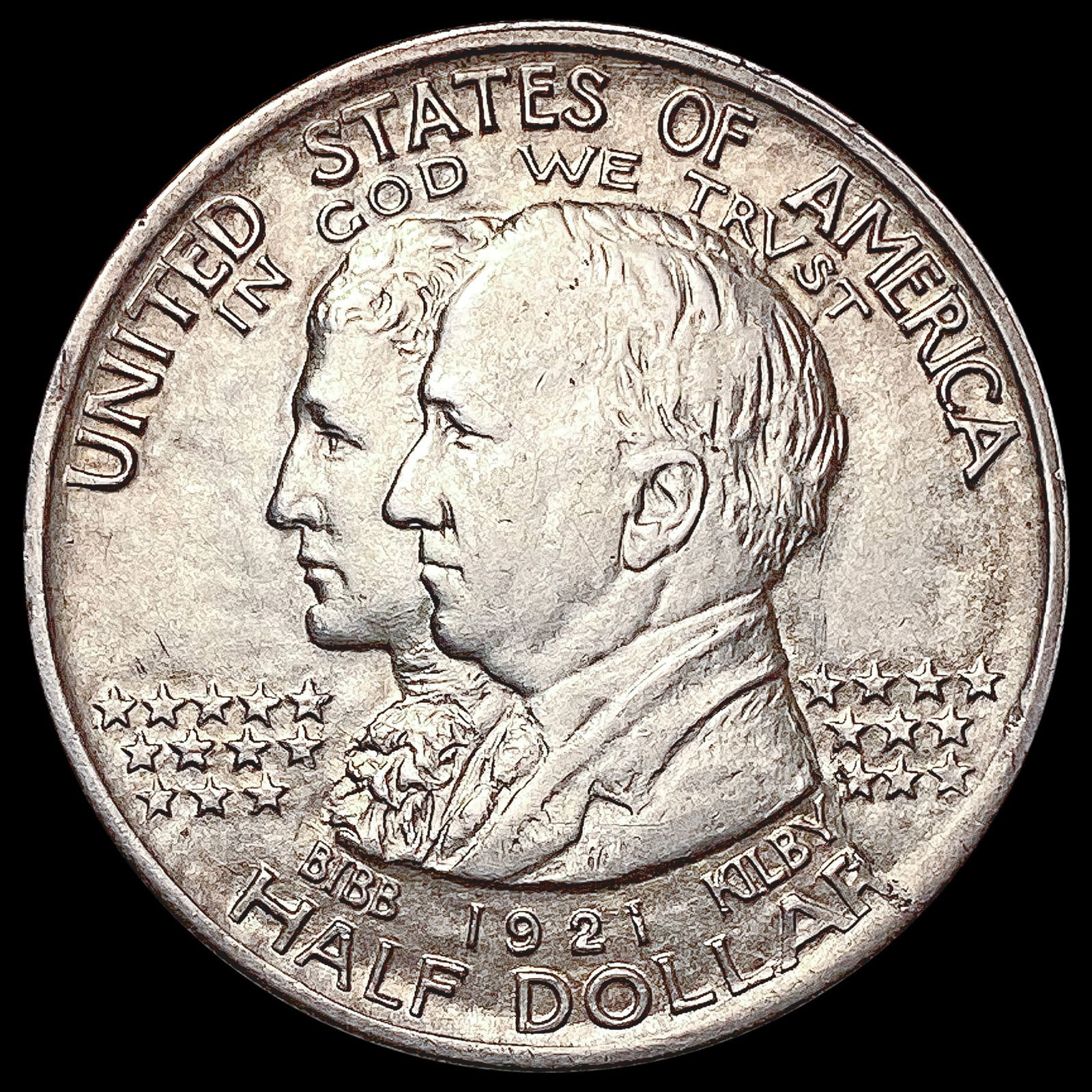 1921 Alabama Half Dollar CLOSELY UNCIRCULATED (1 of 2)