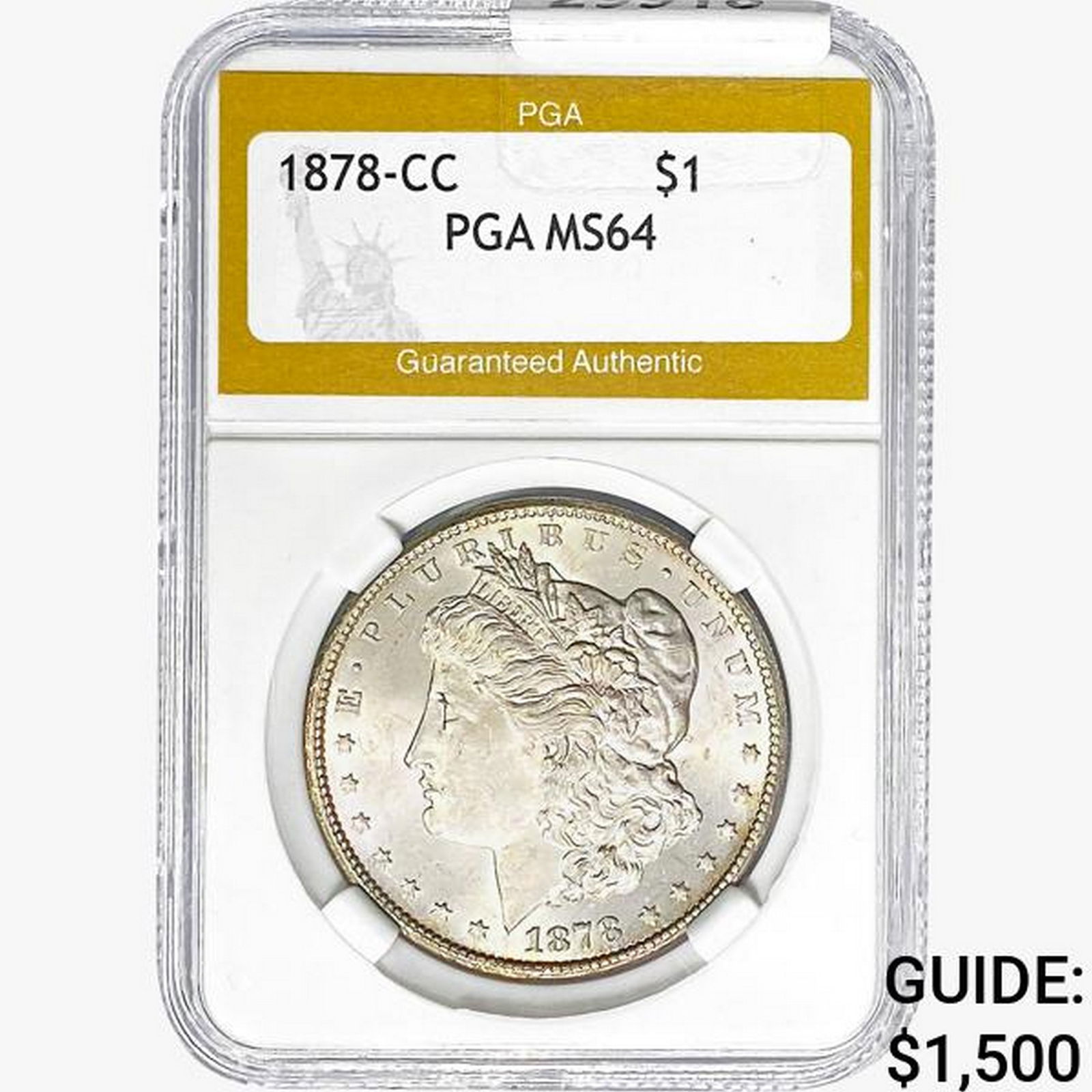 1878-CC Morgan Silver Dollar PGA MS64 (1 of 2)