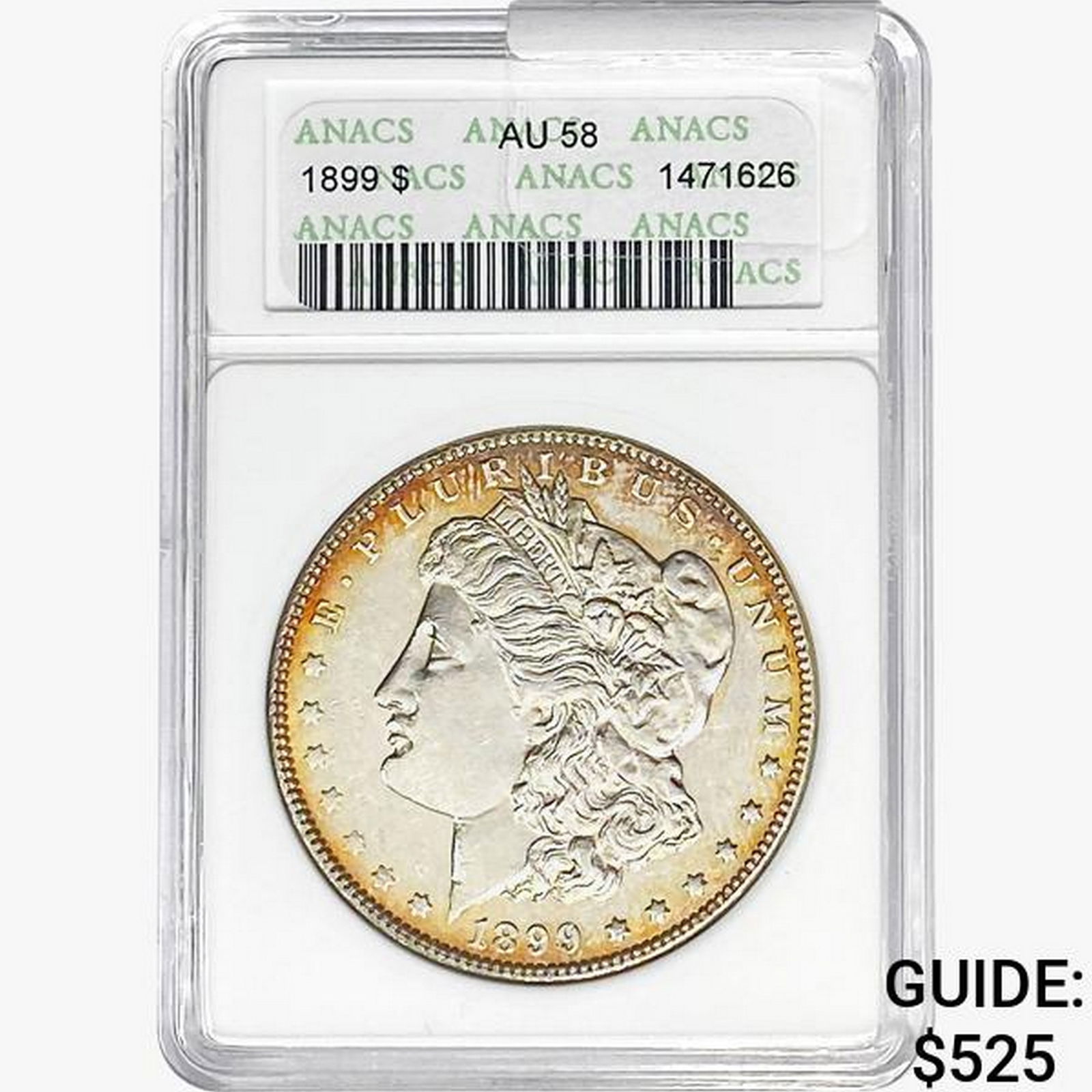 1899 Morgan Silver Dollar ANACS AU58 (1 of 2)