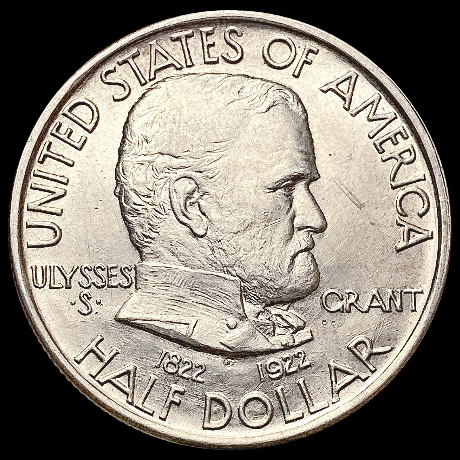 1922 Grant Half Dollar CHOICE BU (1 of 2)