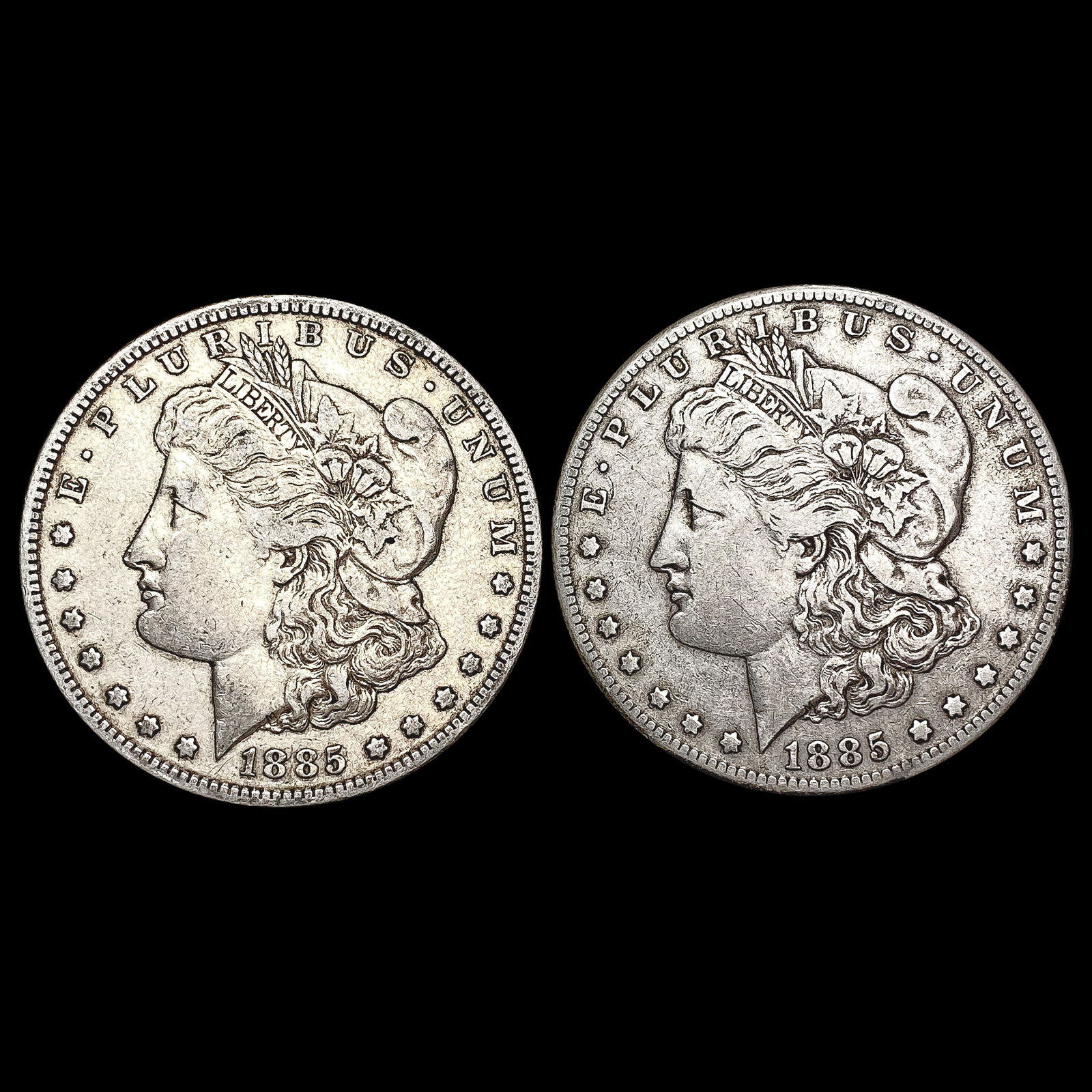 1885-S Morgan Silver Dollar LIGHTLY CIRCULATED (1 of 2)