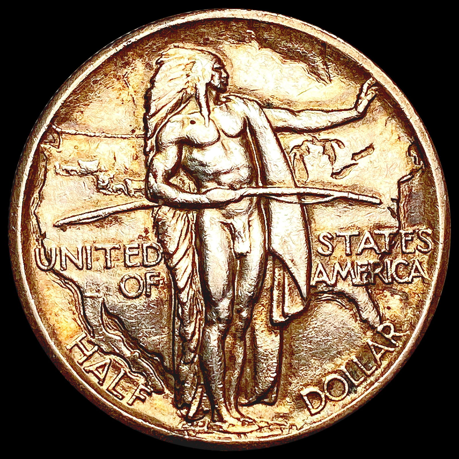 1926 Oregon Trail Half Dollar UNCIRCULATED (1 of 2)