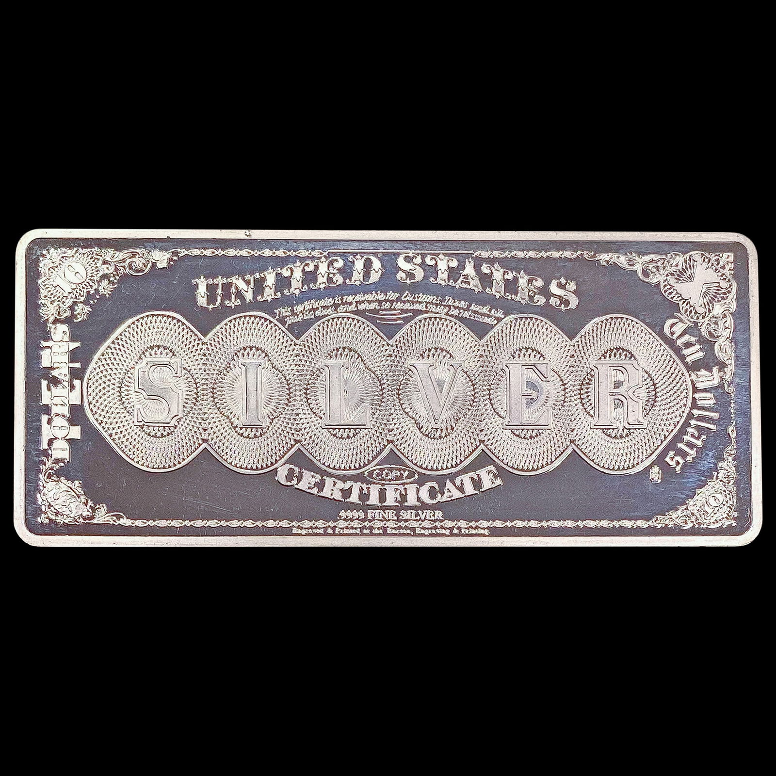 Robert Morris 1.65 oz Silver Bar UNCIRCULATED: Robert Morris 1.65 oz Silver Bar UNCIRCULATED