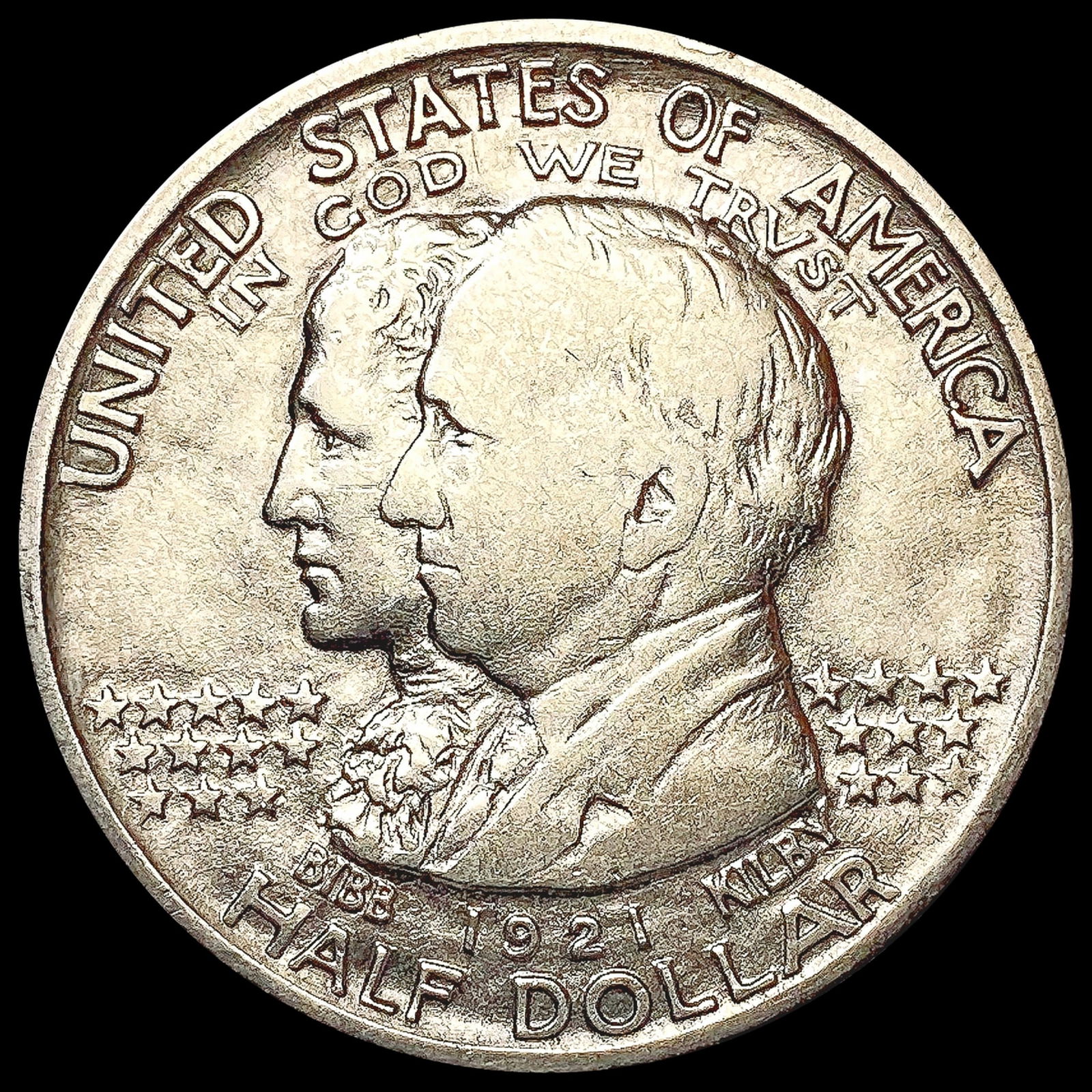 1921 Alabama Half Dollar LIGHTLY CIRCULATED (1 of 2)