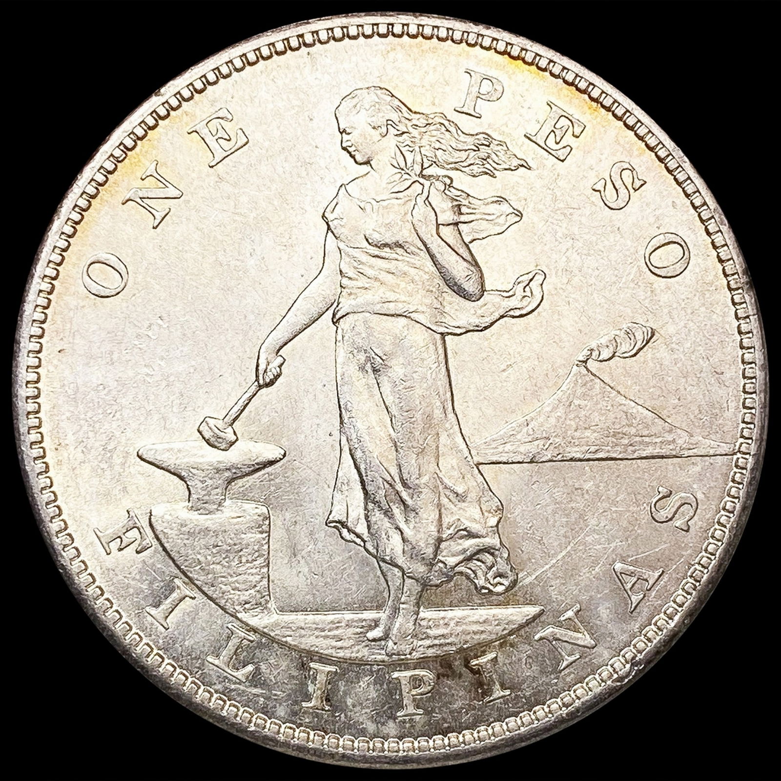 1903-S US Philippines SilvePeso UNCIRCULATED (1 of 2)