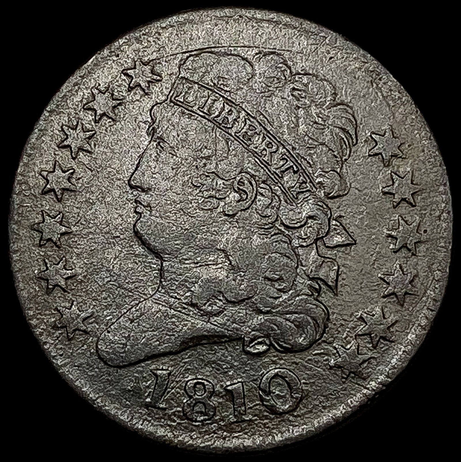 1810 Classic Head Half Cent LIGHTLY CIRCULATED (1 of 2)