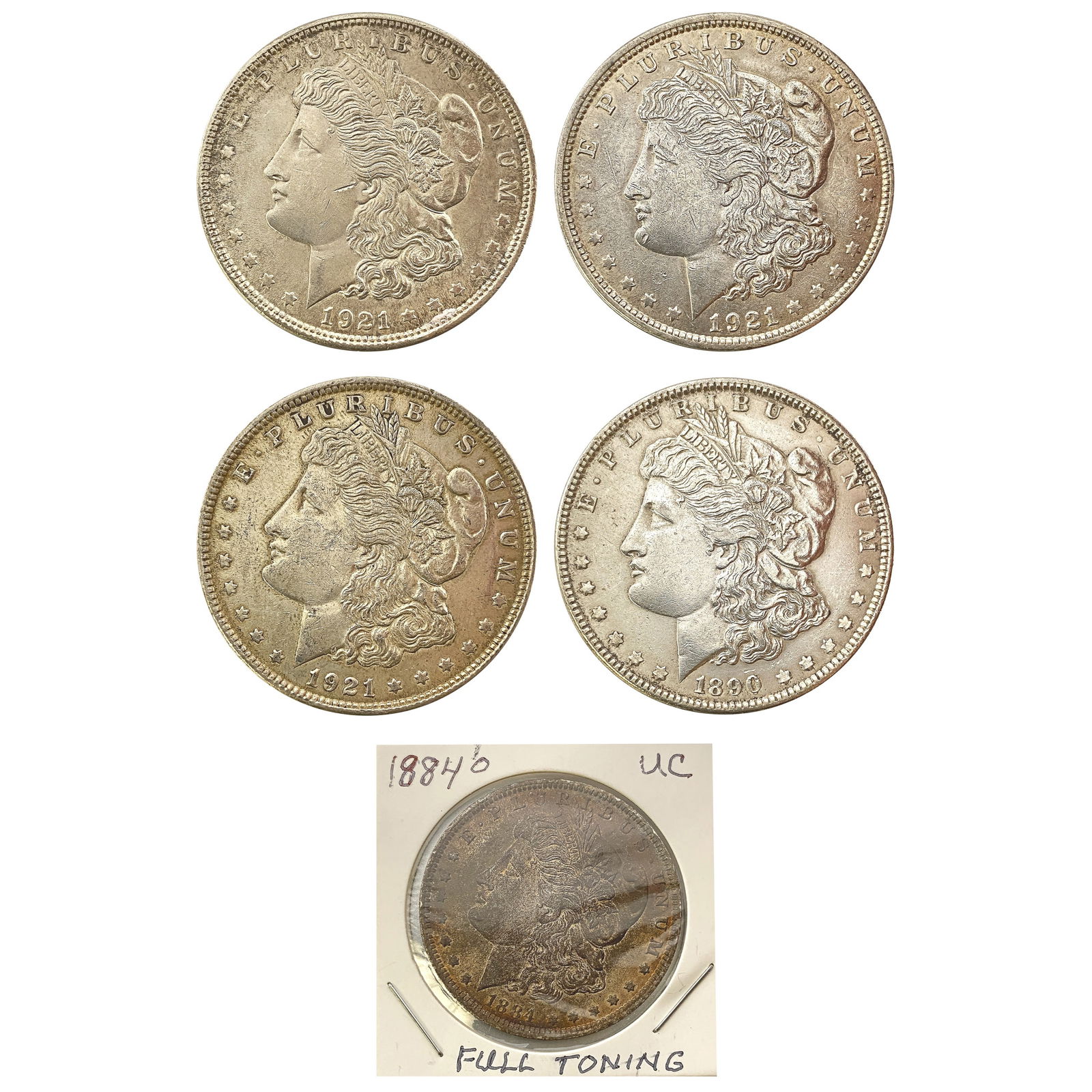 [7] 1882-1921 Morgan Silver Dollar (1 of 2)