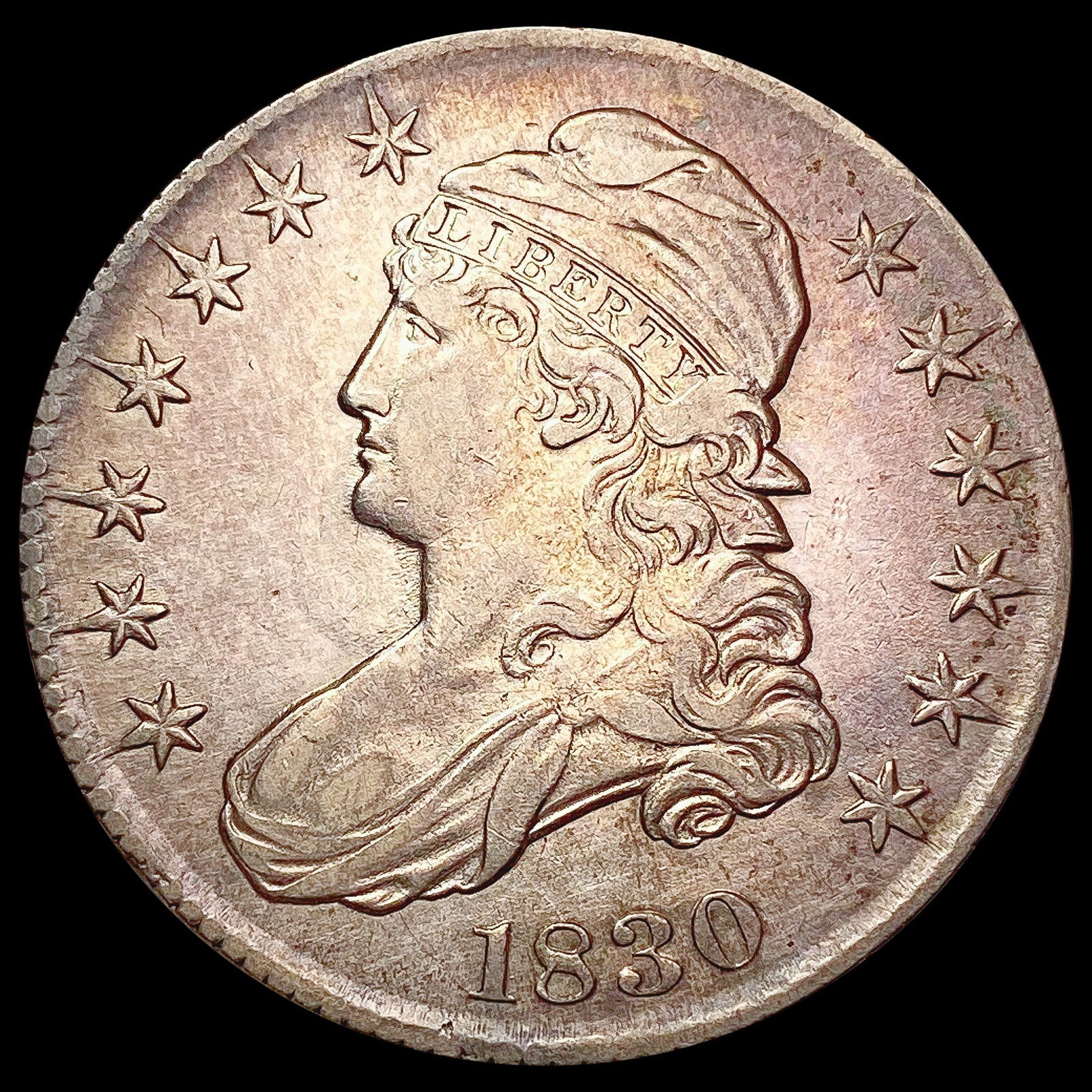 1830 Capped Bust Half Dollar CLOSELY UNCIRCULATED (1 of 2)