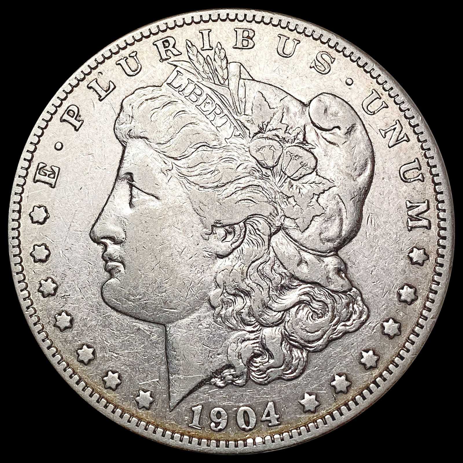 1904-S Morgan Silver Dollar NEARLY UNCIRCULATED (1 of 2)
