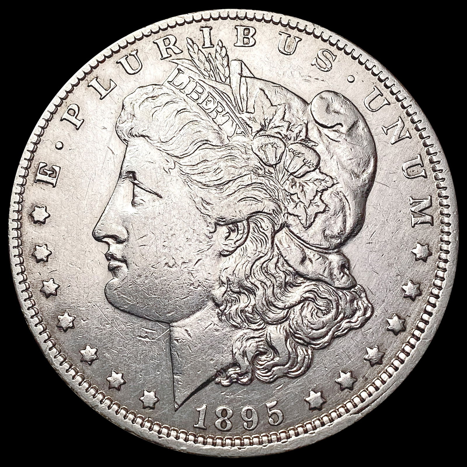 1895-O Morgan Silver Dollar CLOSELY UNCIRCULATED (1 of 2)
