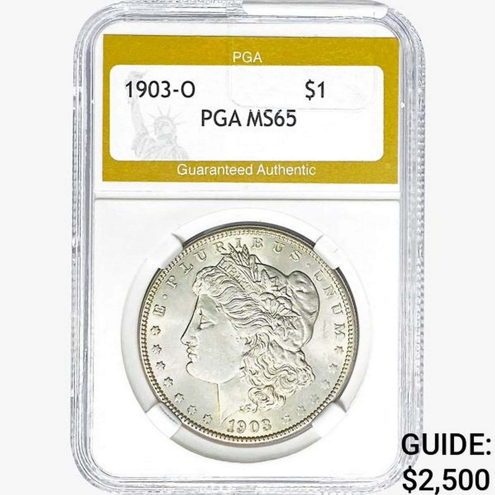 1903-O Morgan Silver Dollar PGA MS65 (1 of 2)