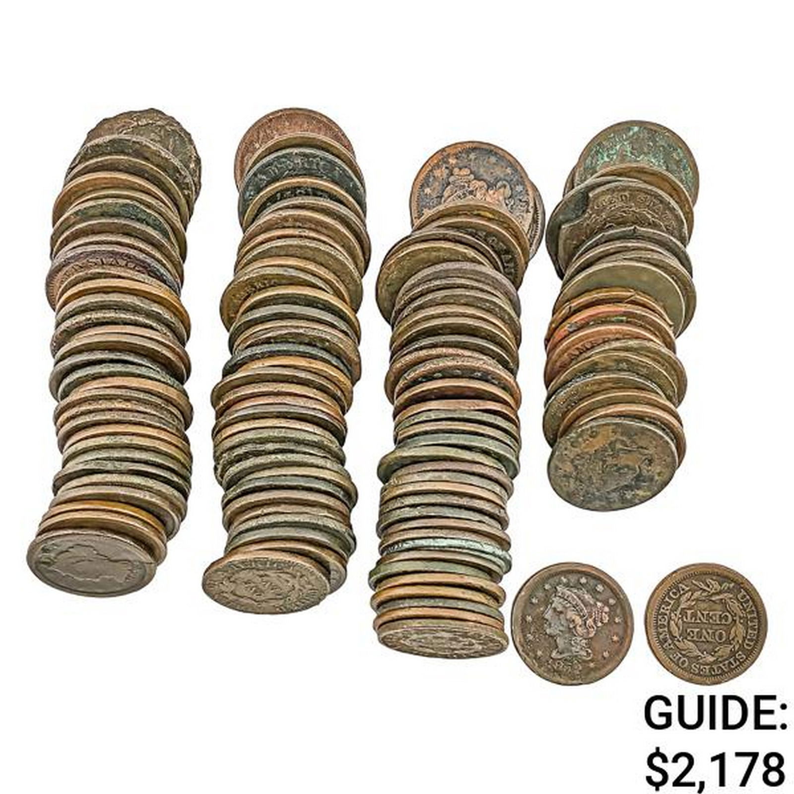 [118] Large Cents Set (1 of 1)