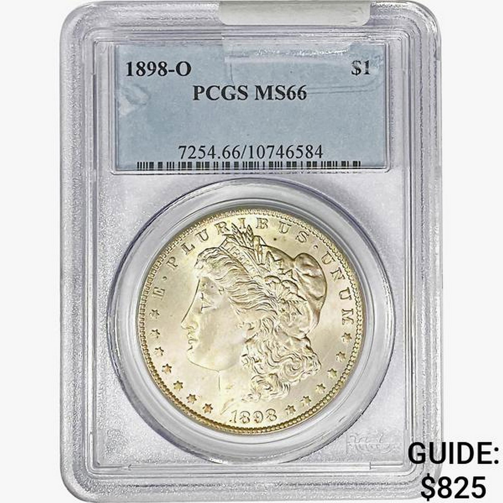 1898-O Morgan Silver Dollar PCGS MS66 (1 of 2)