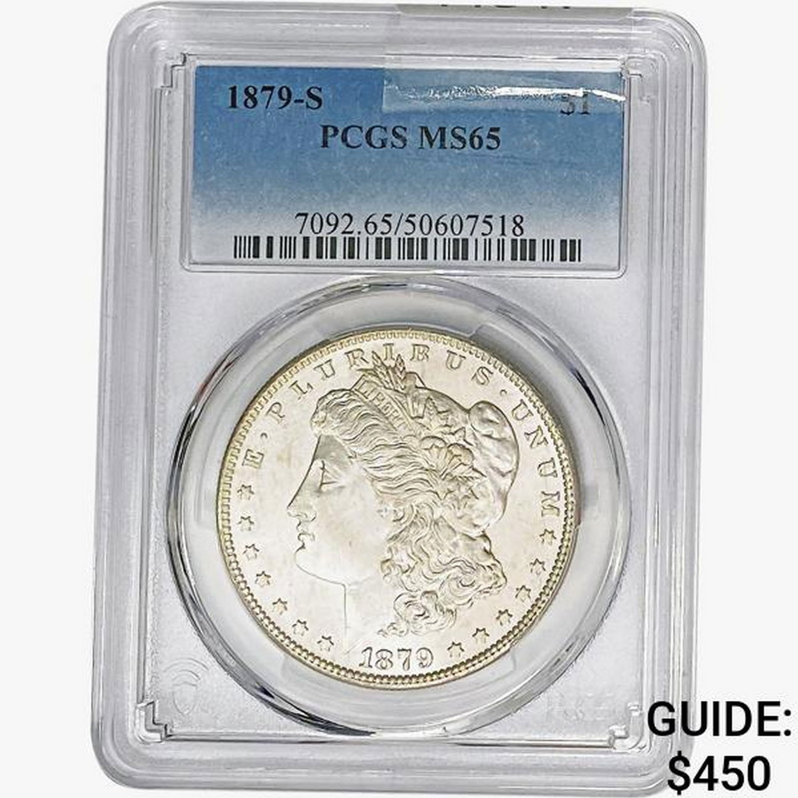 1879-S Morgan Silver Dollar PCGS MS65 (1 of 2)