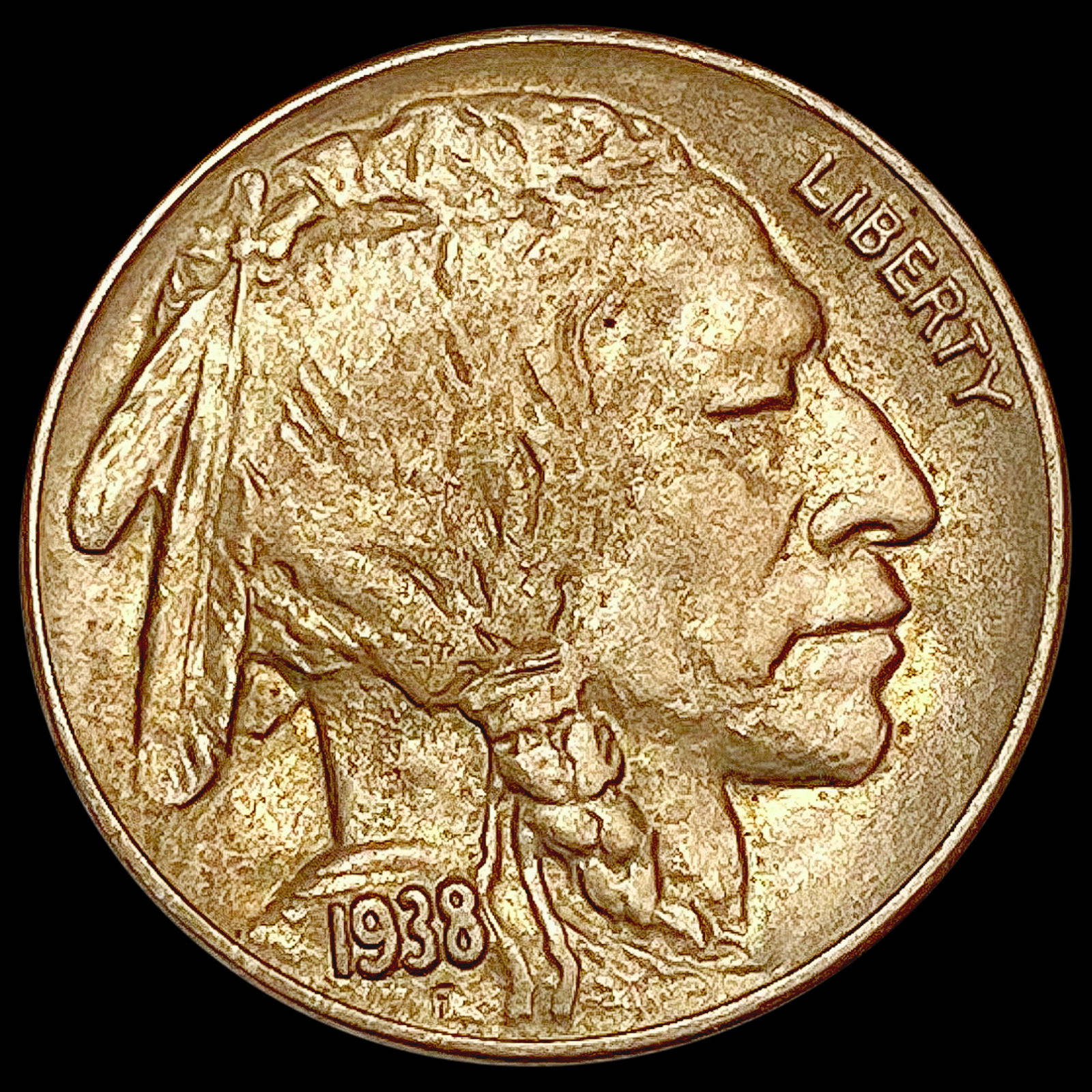 1938-D Buffalo Nickel UNCIRCULATED (1 of 2)
