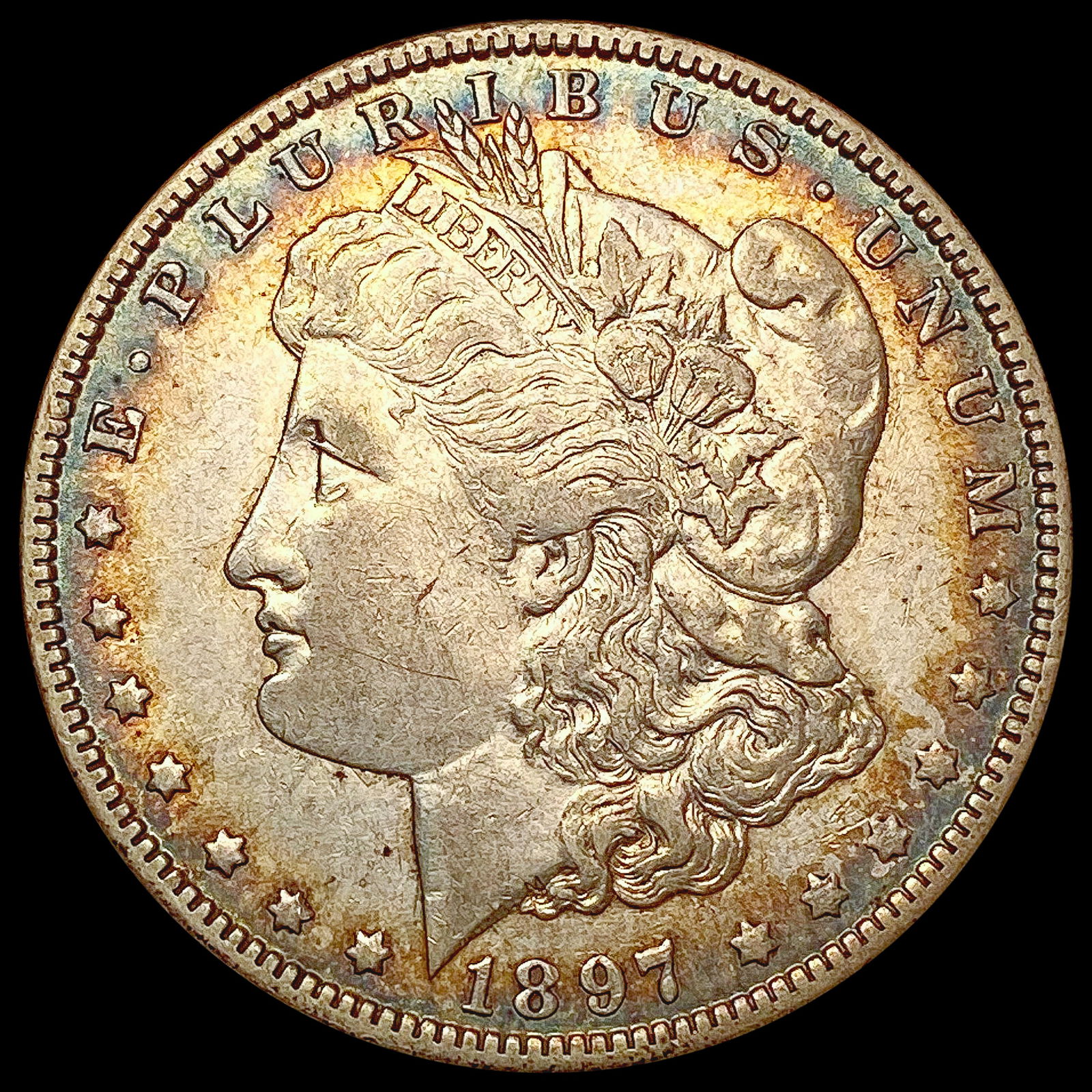 1897-O Morgan Silver Dollar CLOSELY UNCIRCULATED (1 of 2)
