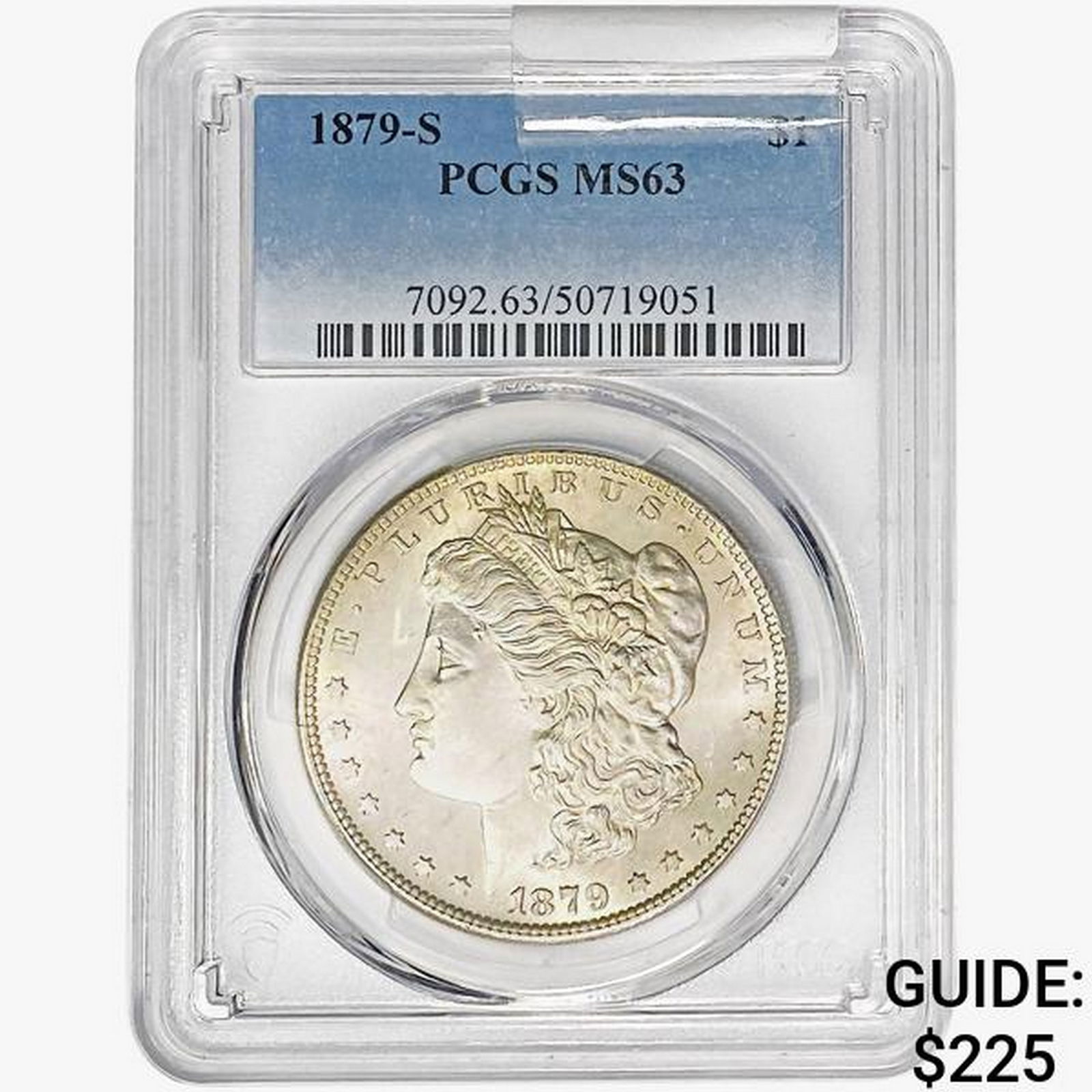 1879-S Morgan Silver Dollar PCGS MS63 (1 of 2)