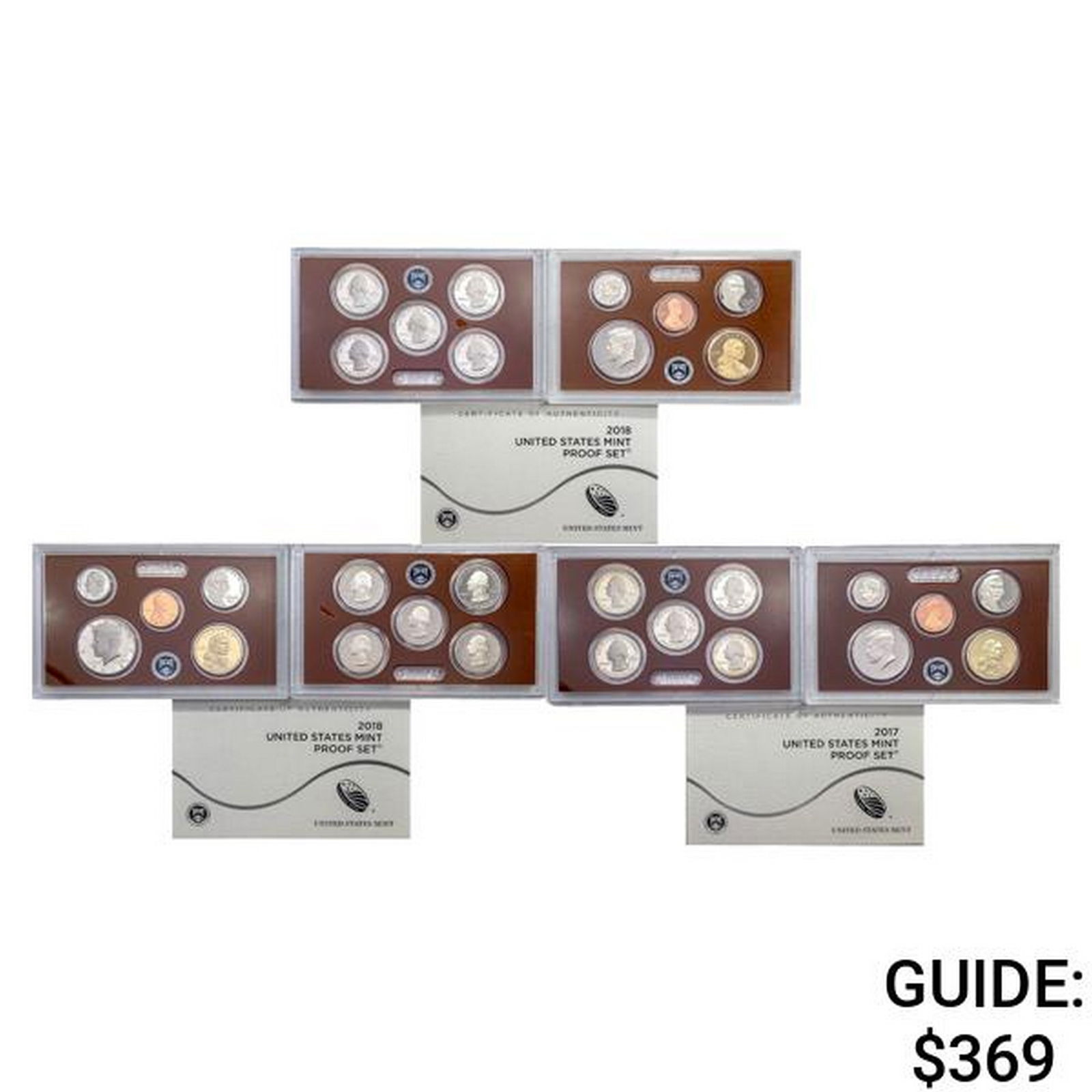 2017-2018 Proof Sets (30 Coins) (1 of 7)