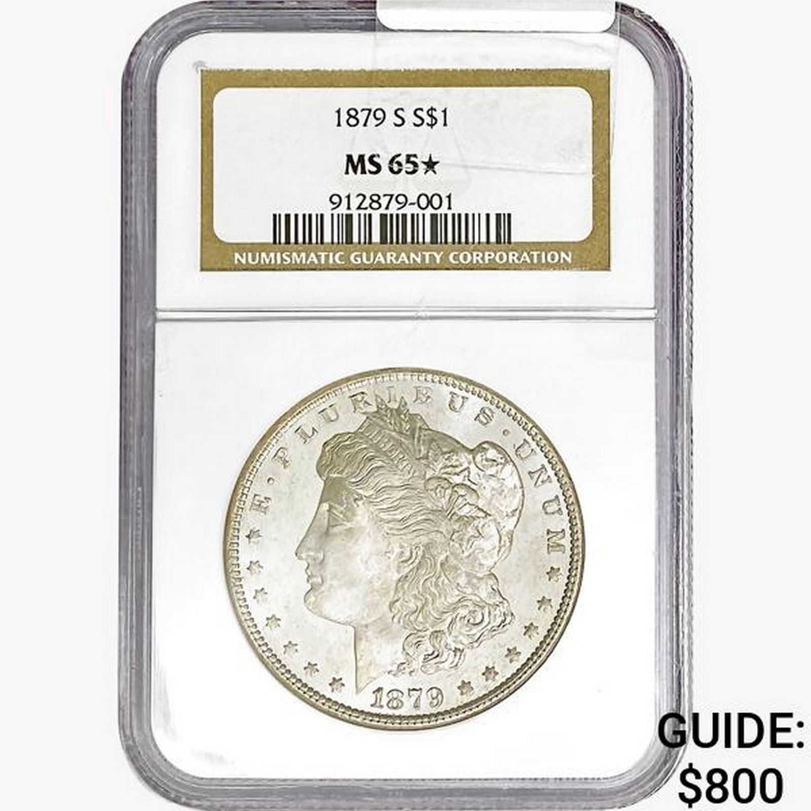 1879-S Morgan Silver Dollar NGC MS65* (1 of 2)