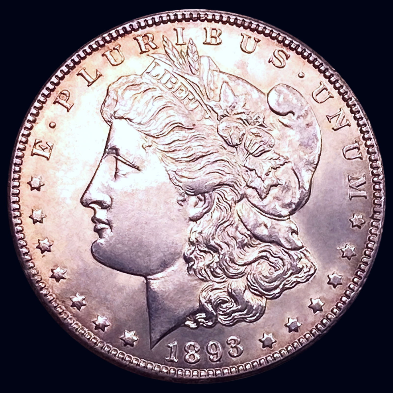 1893-O Morgan Silver Dollar CHOICE BU (1 of 2)