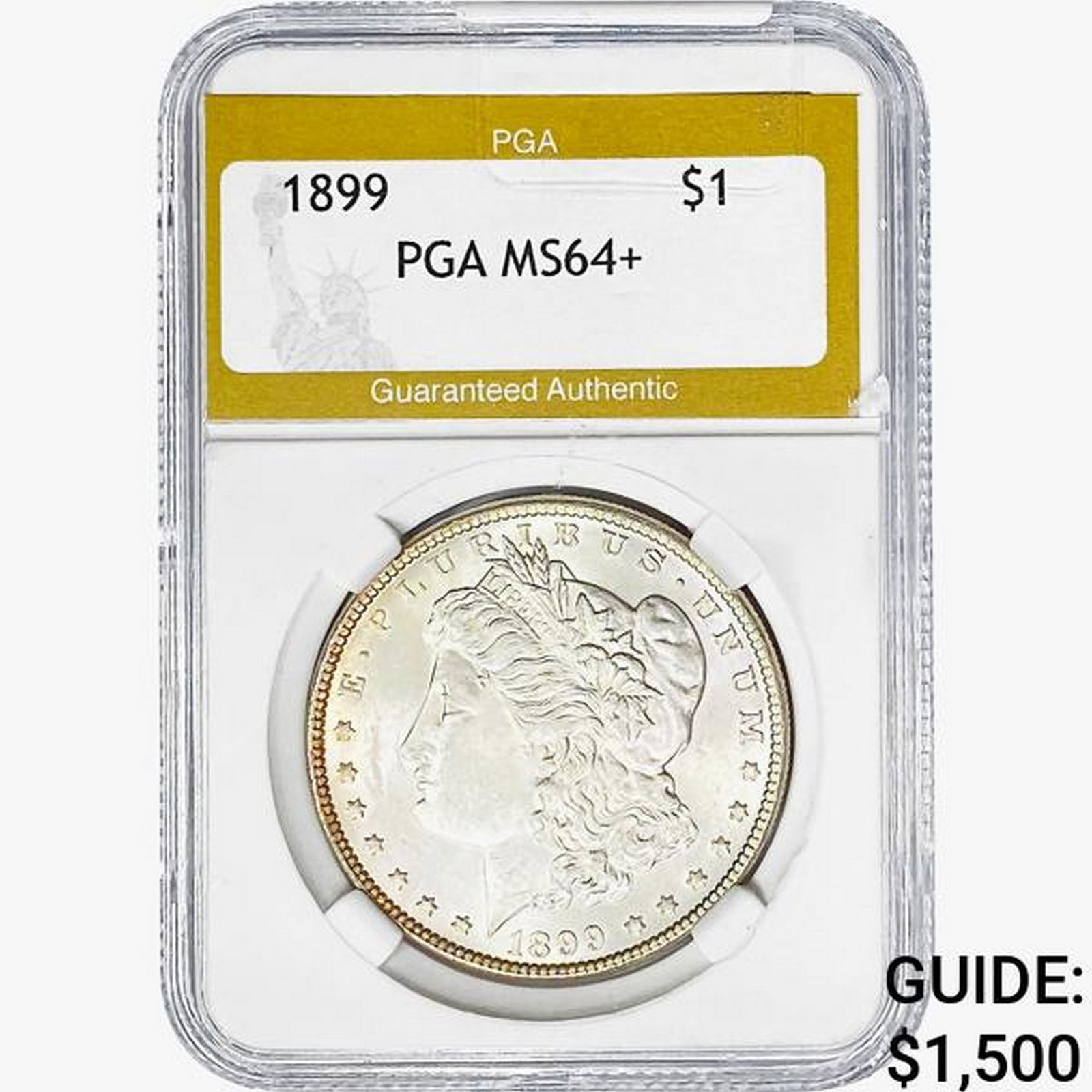 1899 Morgan Silver Dollar PGA MS64+ (1 of 2)