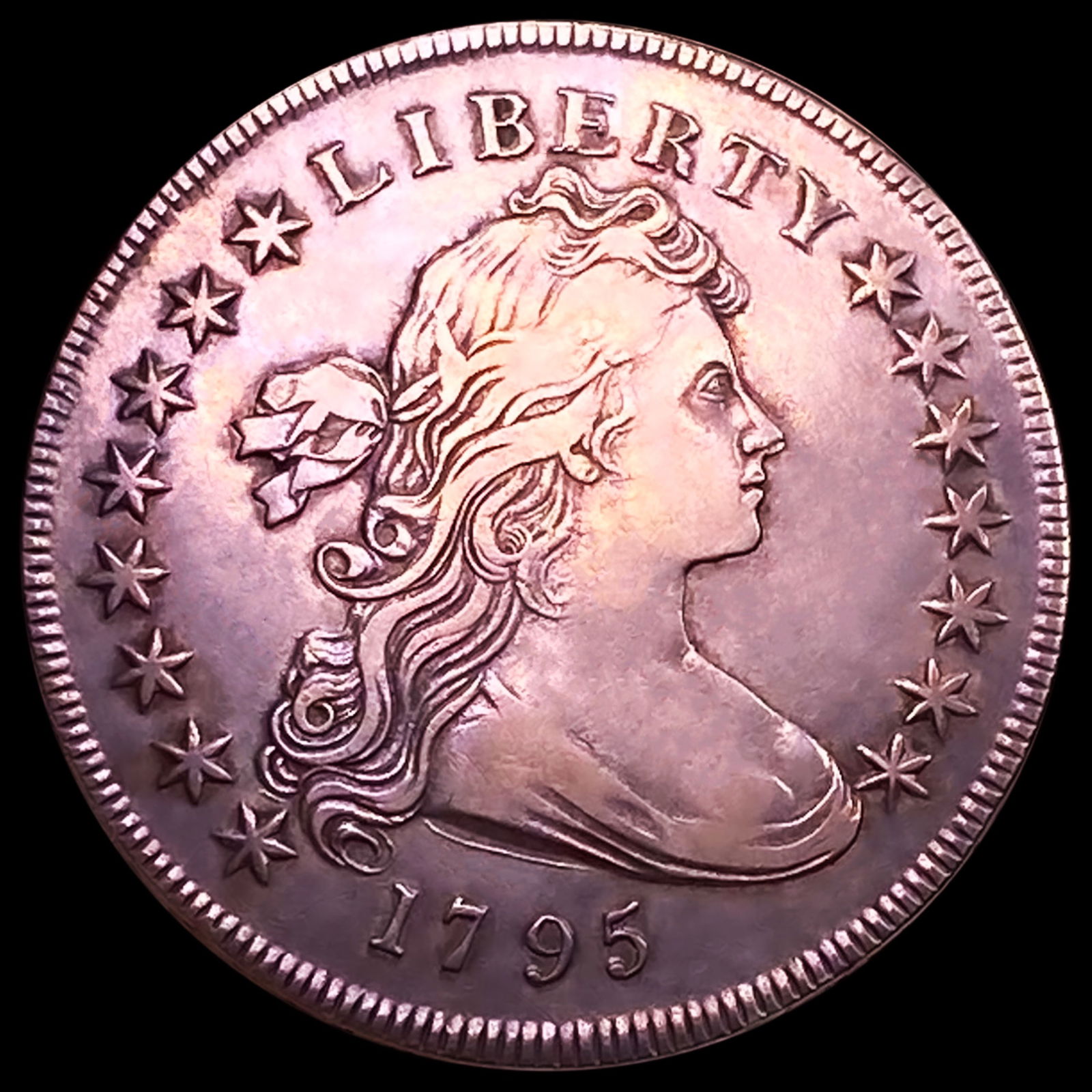1795 Draped Bust Dollar NEARLY UNCIRCULATED (1 of 2)