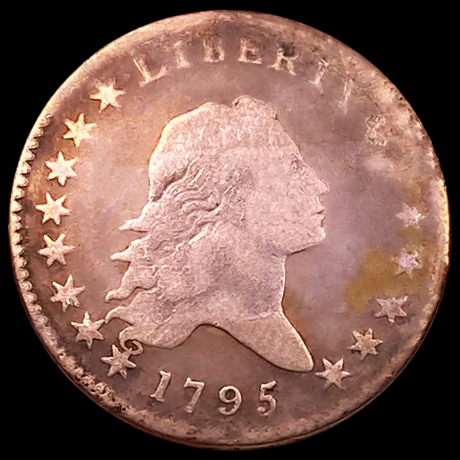 1795 Flowing Hair Half Dollar LIGHTLY CIRCULATED (1 of 2)