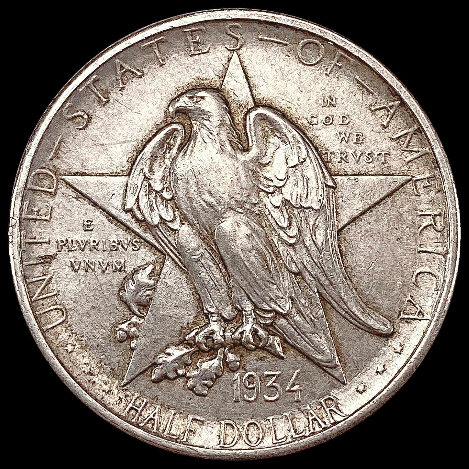 1934 Texas Half Dollar CLOSELY UNCIRCULATED (1 of 2)