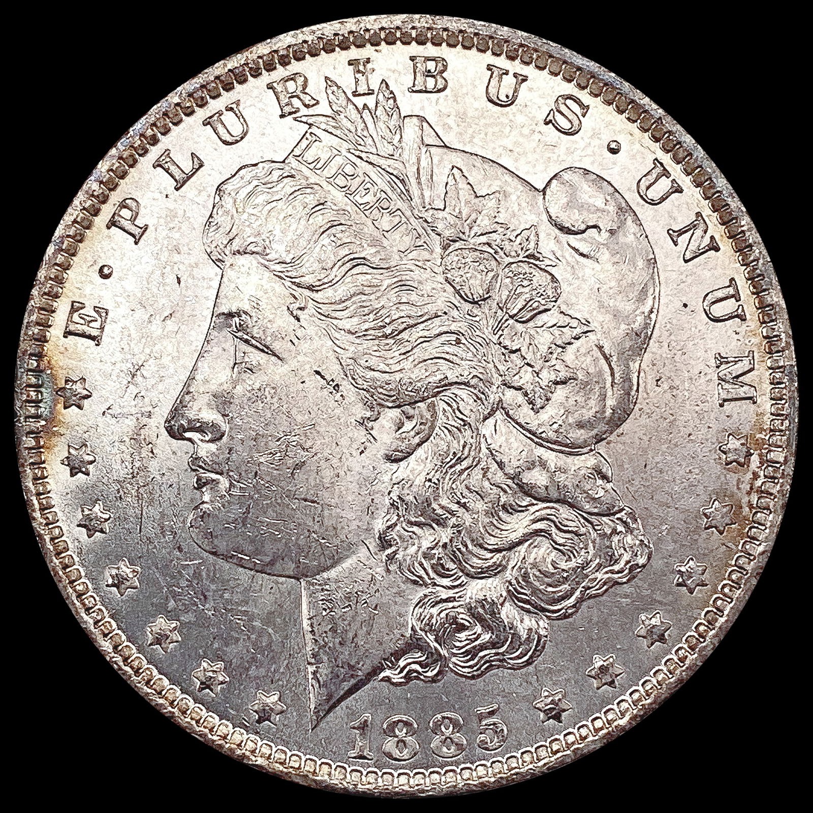1885-O Morgan Silver Dollar GEM BU (1 of 2)