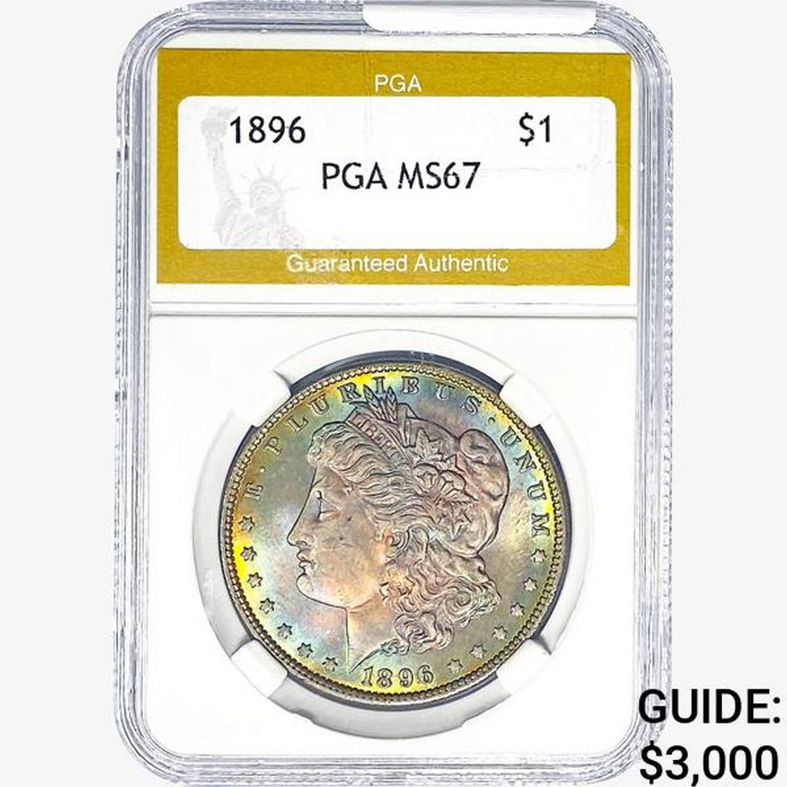 1896 Morgan Silver Dollar PGA MS67 (1 of 2)