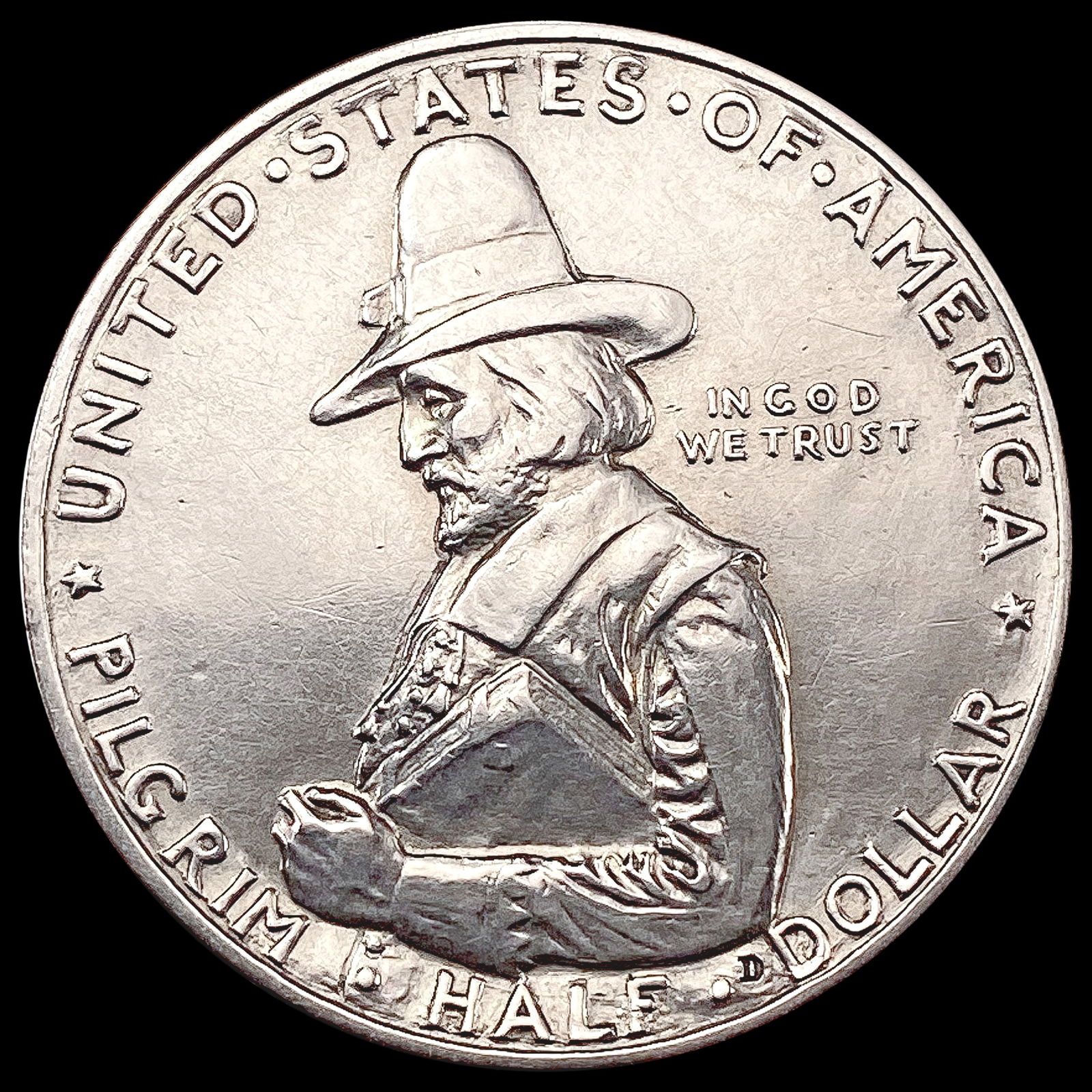 1920 Pilgrim Half Dollar CHOICE AU (1 of 2)