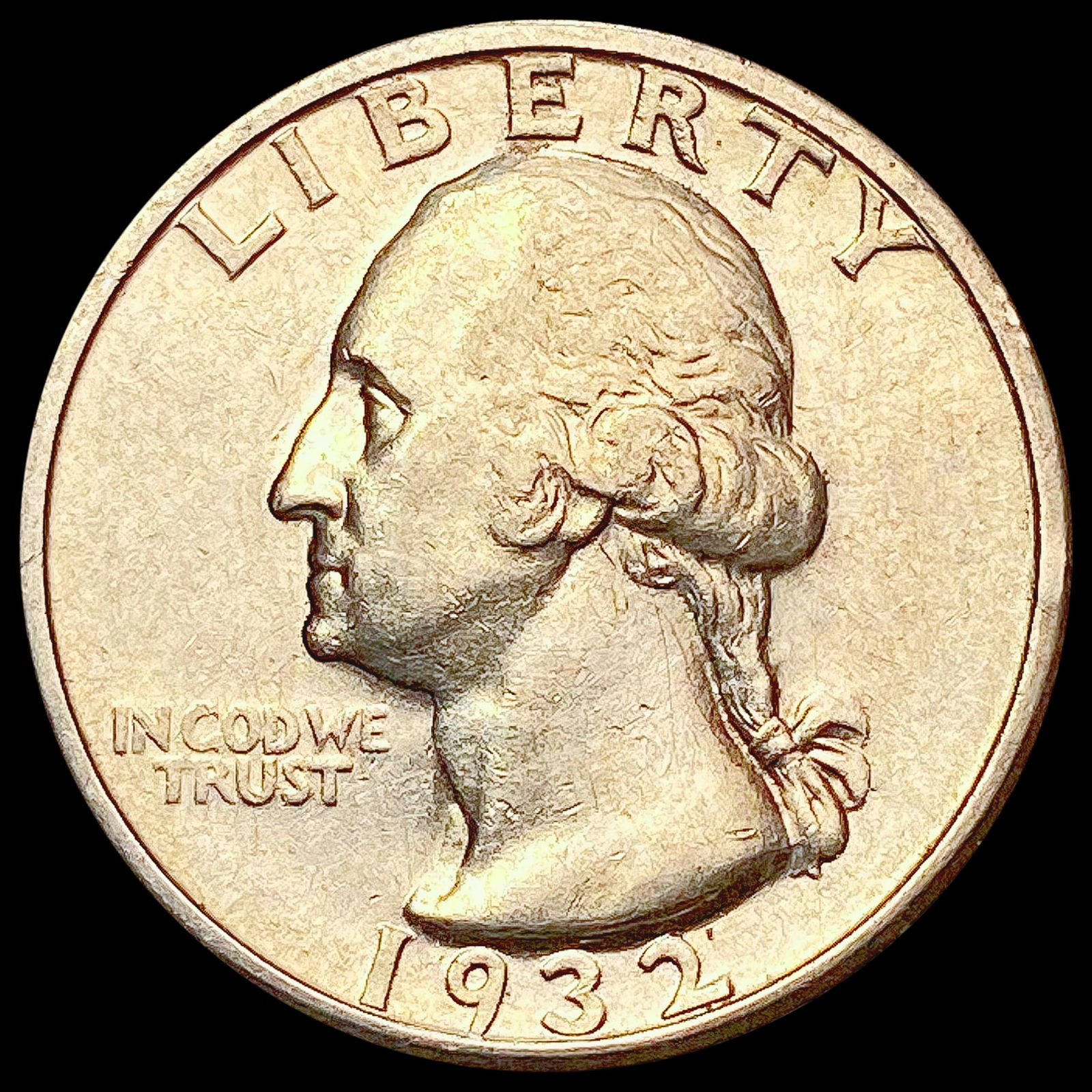 1932-S Washington Silver Quarter UNCIRCULATED (1 of 2)