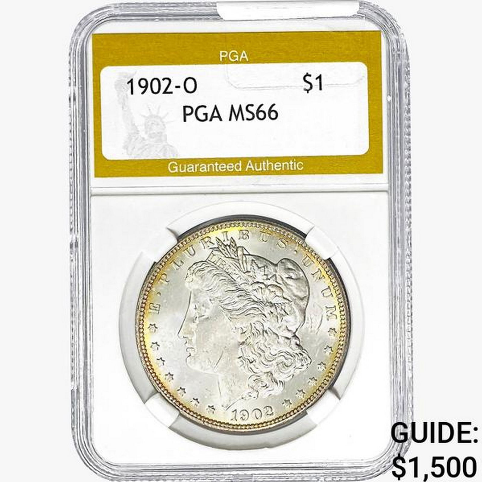 1902 Morgan Silver Dollar PGA MS66 (1 of 2)